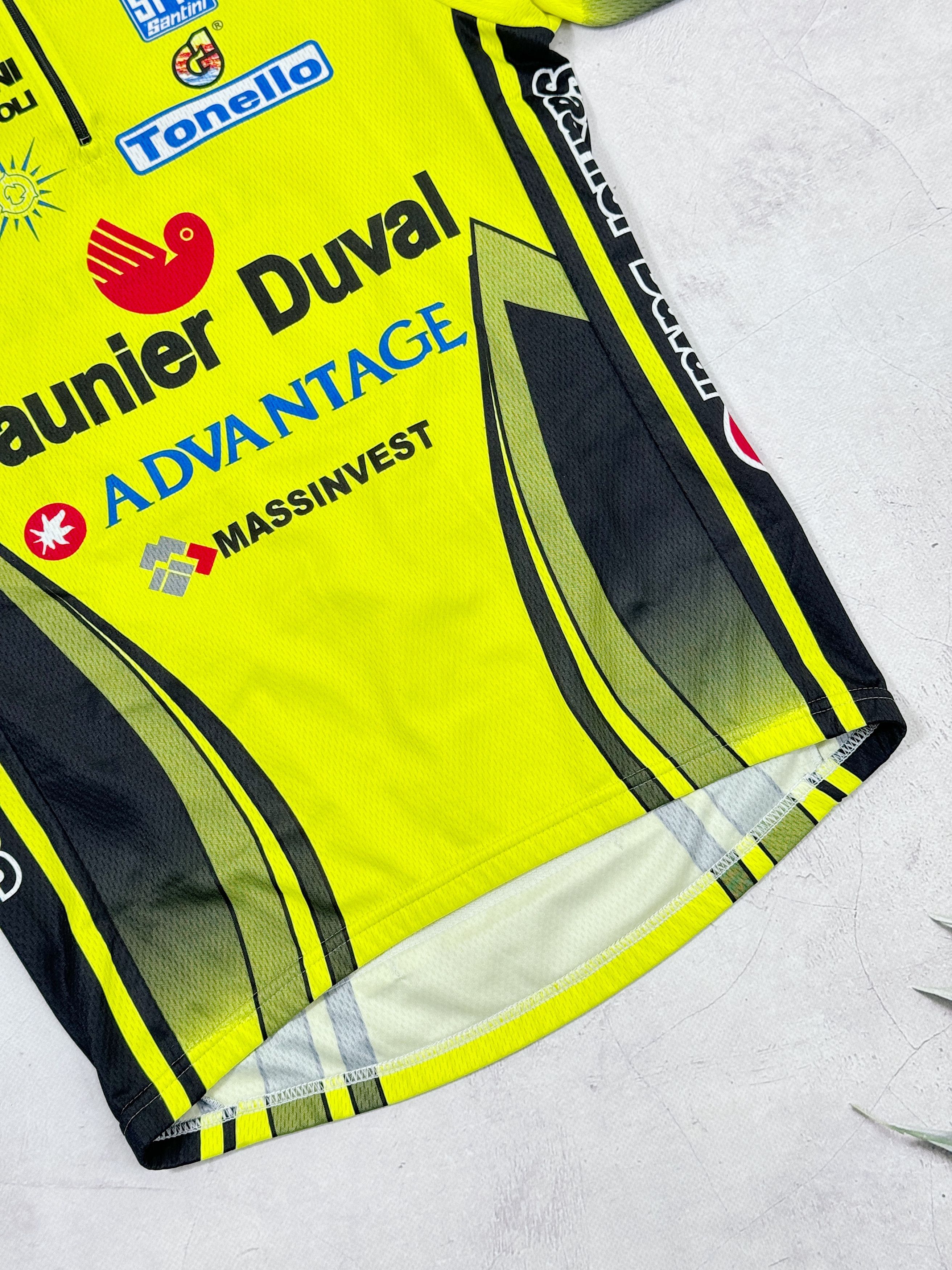 Vintage Vintage Santini Saunier Duval Cycling Jersey Sidermec Size US M / EU 48-50 / 2 - 6 Thumbnail
