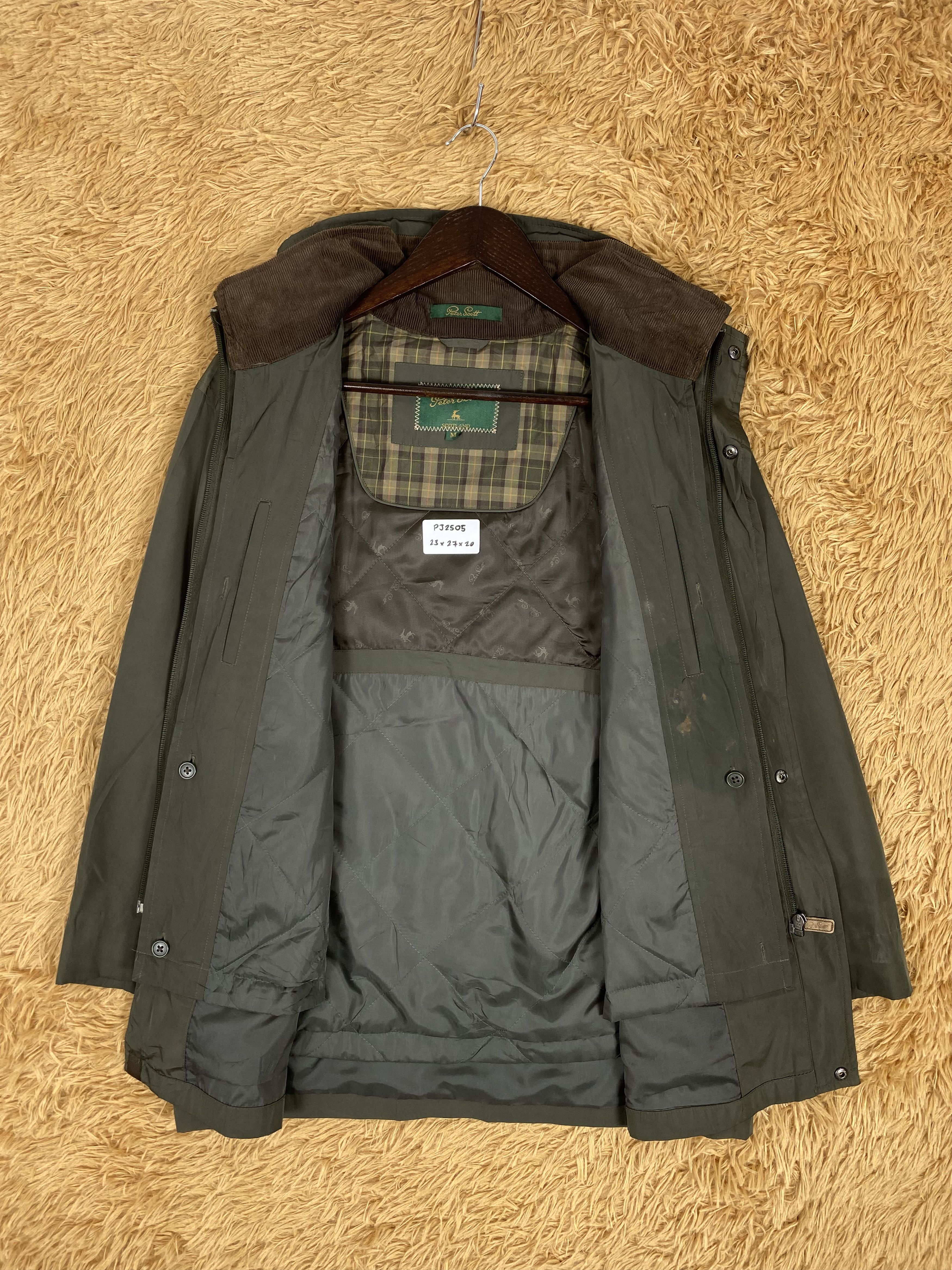 Japanese Brand Vintage Peter Scott Quilted Lining Jacket PJ2505 Size US S / EU 44-46 / 1 - 7 Thumbnail