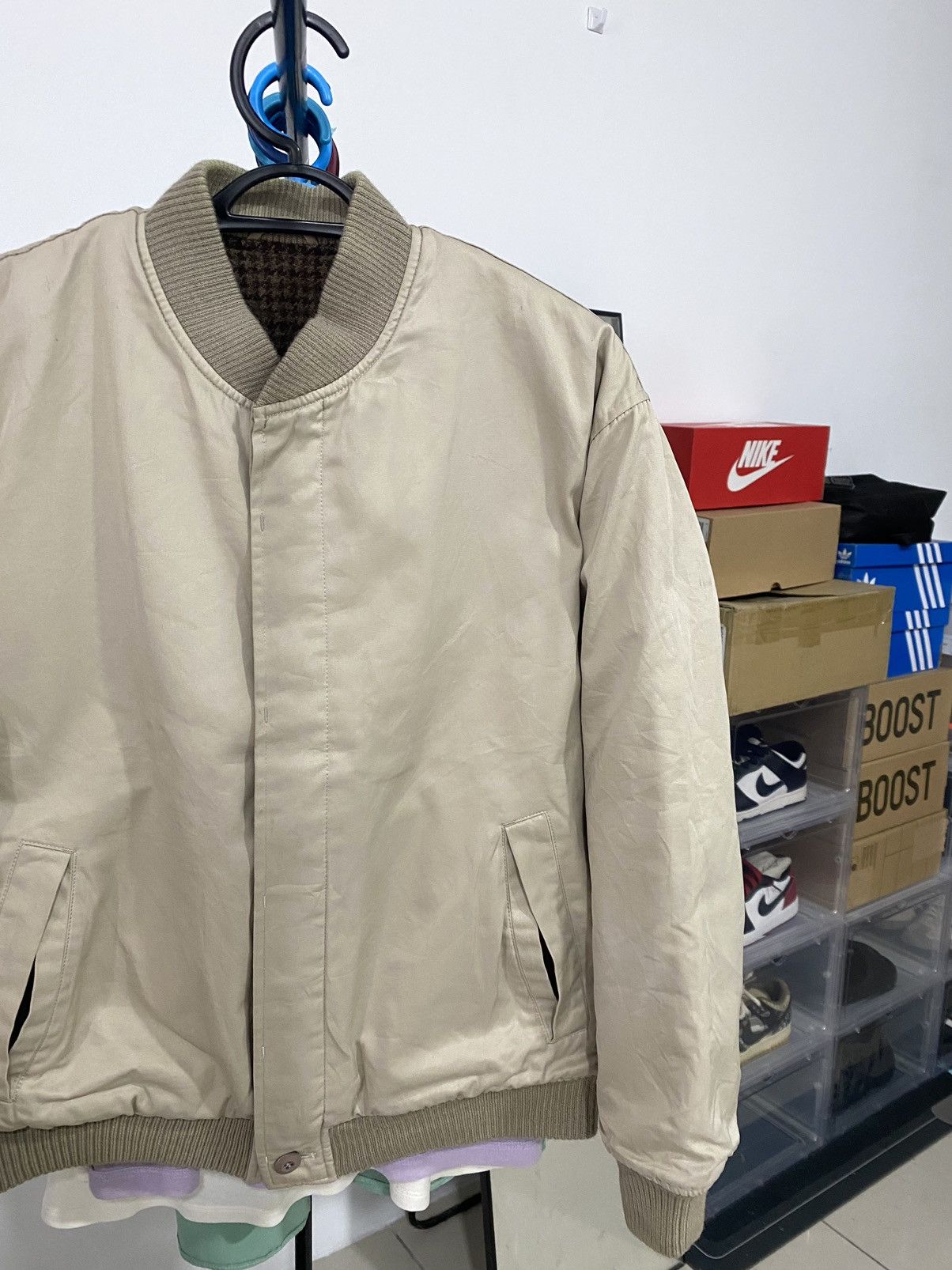 Comme des Garcons 90s Vintage Comme des garcons Homme Bomber Jacket Size US M / EU 48-50 / 2 - 2 Thumbnail