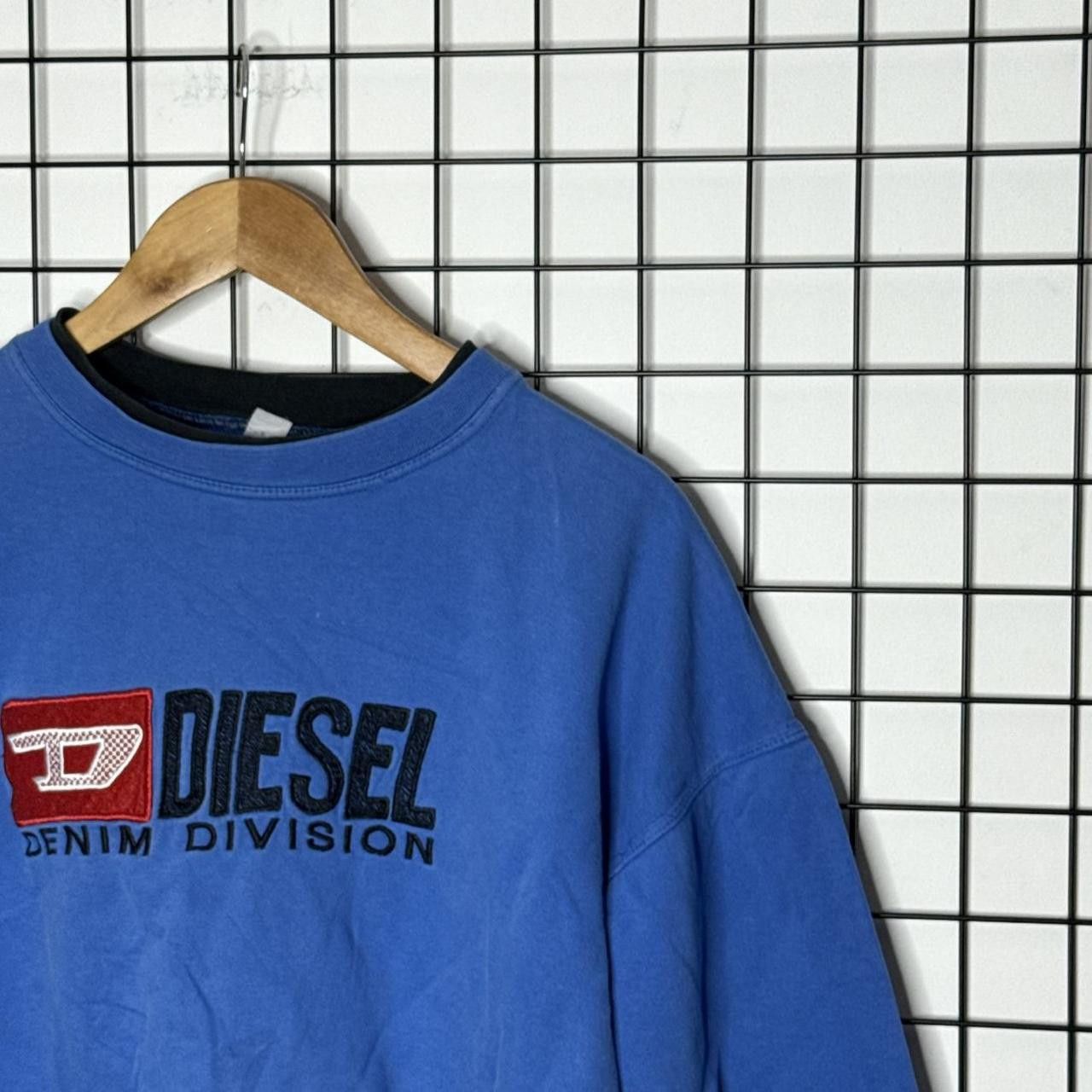 Diesel Diesel Sweatshirt Vintage 90s Blue Crewneck Size US M / EU 48-50 / 2 - 4 Thumbnail