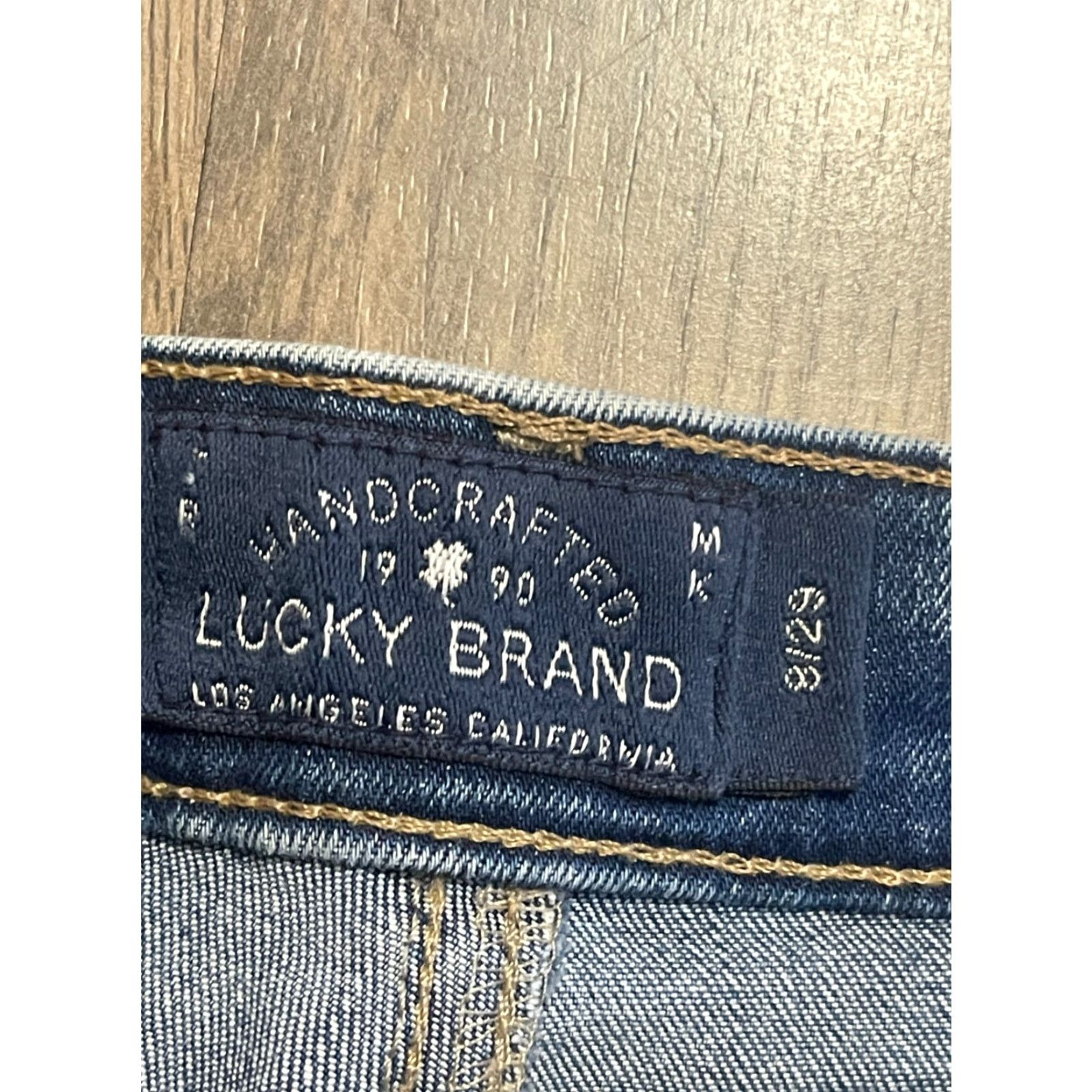 Lucky Brand Lucky Brand Jeans Women 8/29 Blue Denim Lolita Capri Skinny Pockets Vintage? No Size 30" / US 8 / IT 44 - 6 Thumbnail