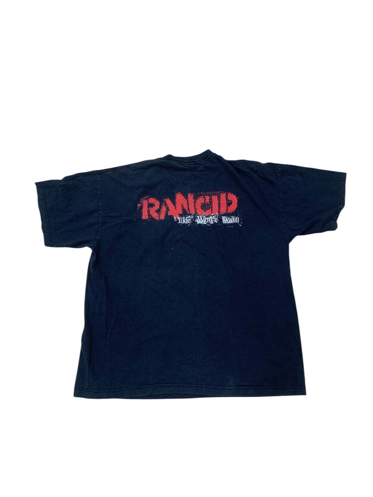 Band Tees 🔥 Rancid “Life Won’t Wait” Vintage Tee Rare 90s Giant Size US XL / EU 56 / 4 - 3 Thumbnail