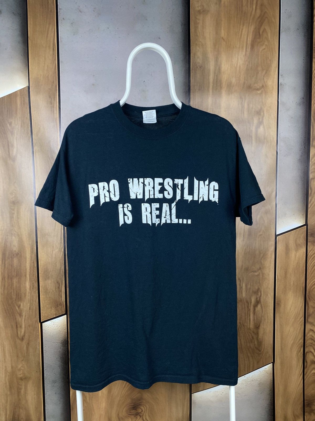 WWE 🎙️Vintage 00s T-Shirt People Are Fake Impact Wrestling Tee🎙️ Size US M / EU 48-50 / 2 - 2 Thumbnail