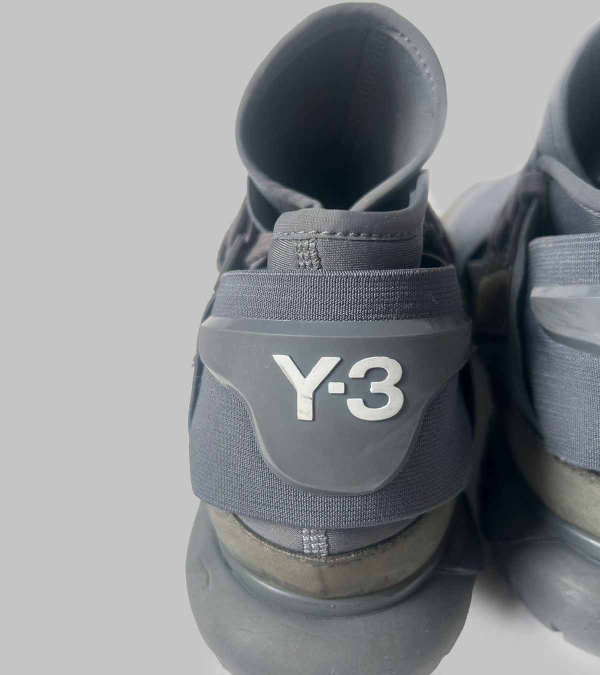 Adidas Adidas Y-3 Qasa High “Vista Grey” Size US 11.5 / EU 44-45 - 5 Thumbnail