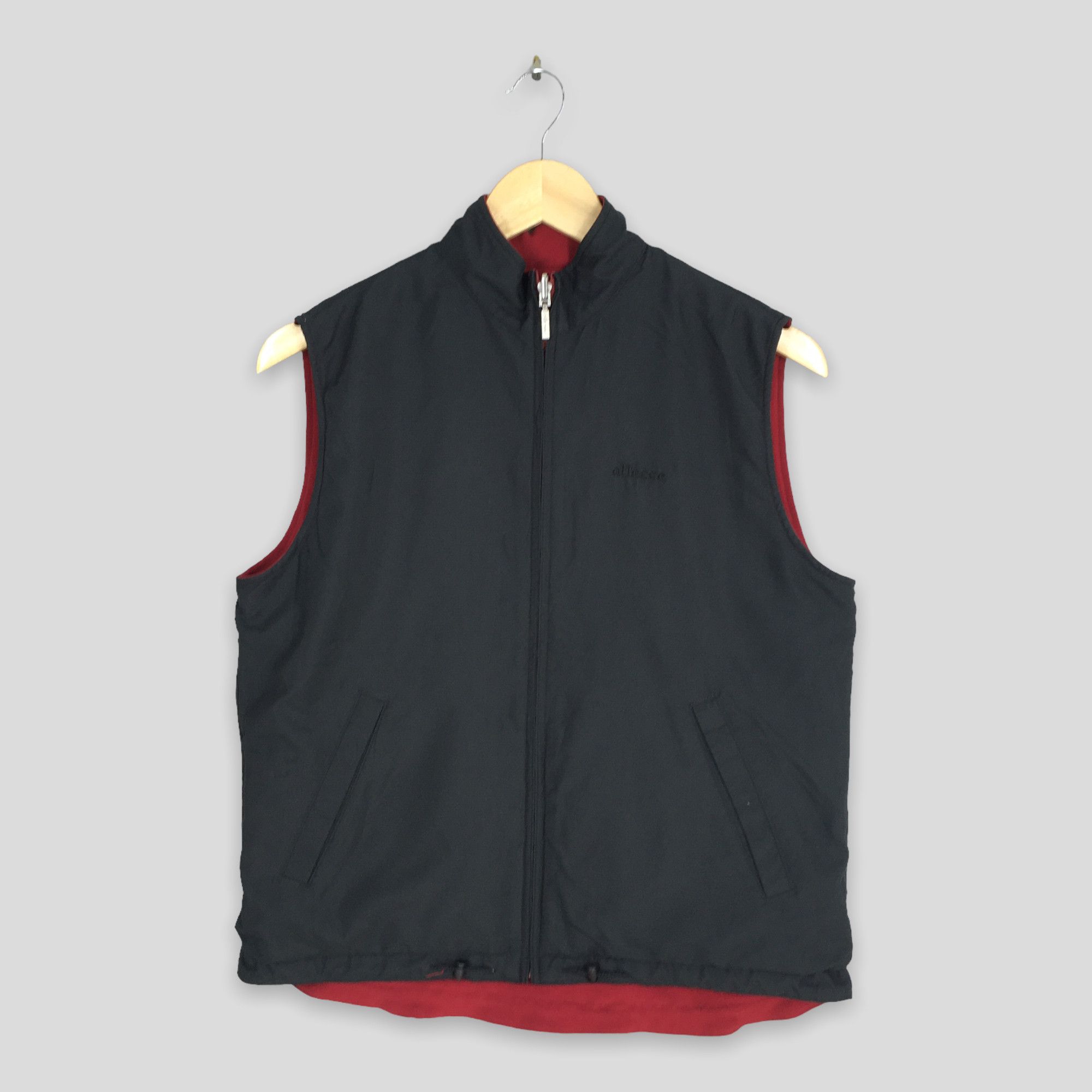 Ellesse Vintage 90's Ellesse Reversible Vest Jacket Medium Size US M / EU 48-50 / 2 - 10 Thumbnail