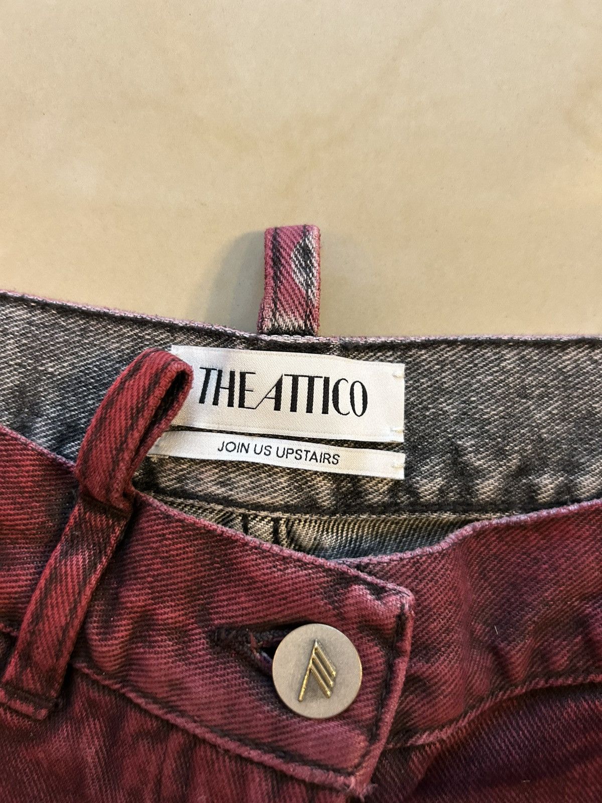 The Attico The Attico Ashton cut-out jeans Size 25" / US 0 / IT 36 - 2 Thumbnail