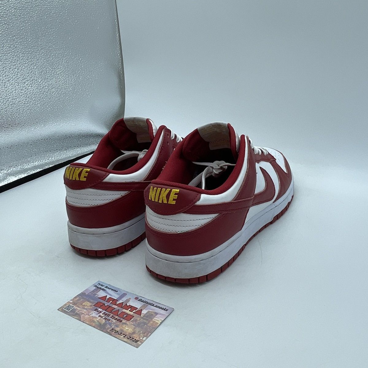 Nike Dunk low gym red Size US 12 / EU 45 - 5 Thumbnail