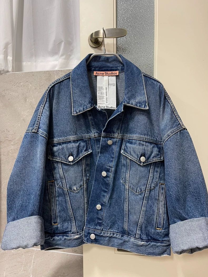 Issey Miyake Issey Miyake size:36 Retro loose denim jacket Size XS / US 0-2 / IT 36-38 - 3 Thumbnail