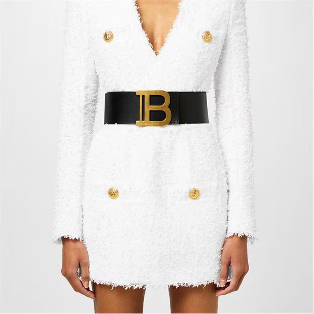 Balmain o1g2r1mq0924 Size: 70 / Belt in Noir Size ONE SIZE - 5 Thumbnail
