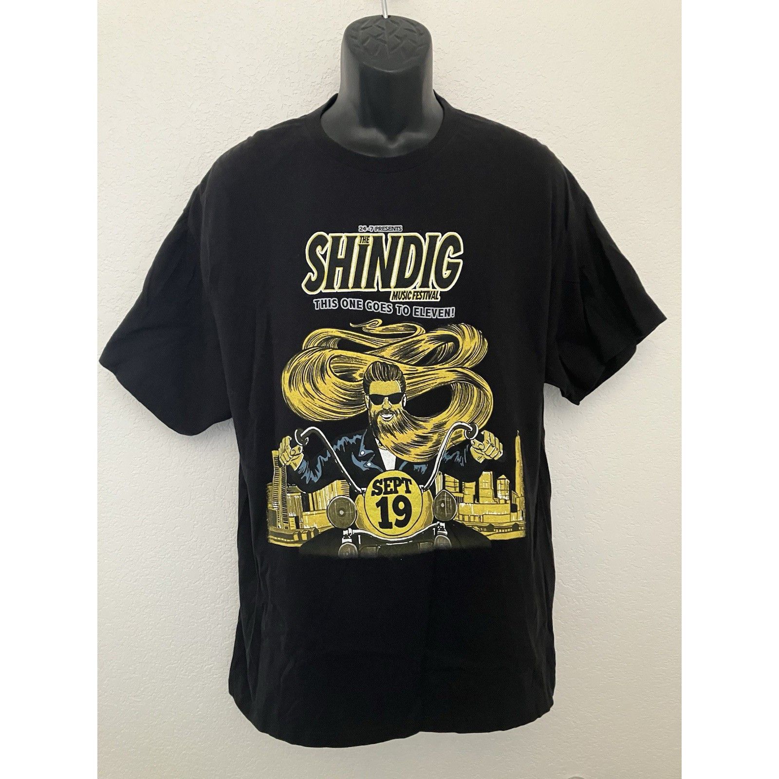 Delta The Shindig 2015 Godsmack Stone Temple Pilots Rock Band Conc Size US XL / EU 56 / 4 - 1 Thumbnail