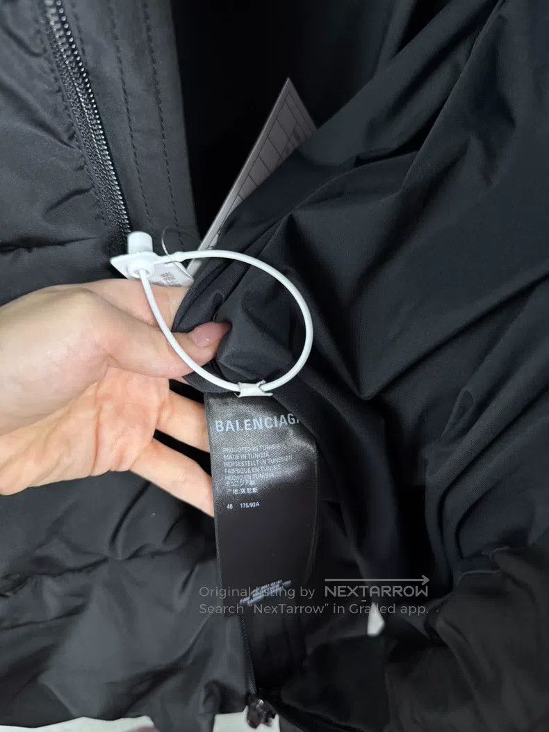 Balenciaga Balenciaga Black Puffer Jacket Size US S / EU 44-46 / 1 - 5 Thumbnail