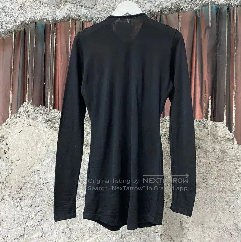 Balmain Balmain Black Wool Long Sleeve Top for Women . Size XXS / US 00 / IT 34 - 2 Thumbnail