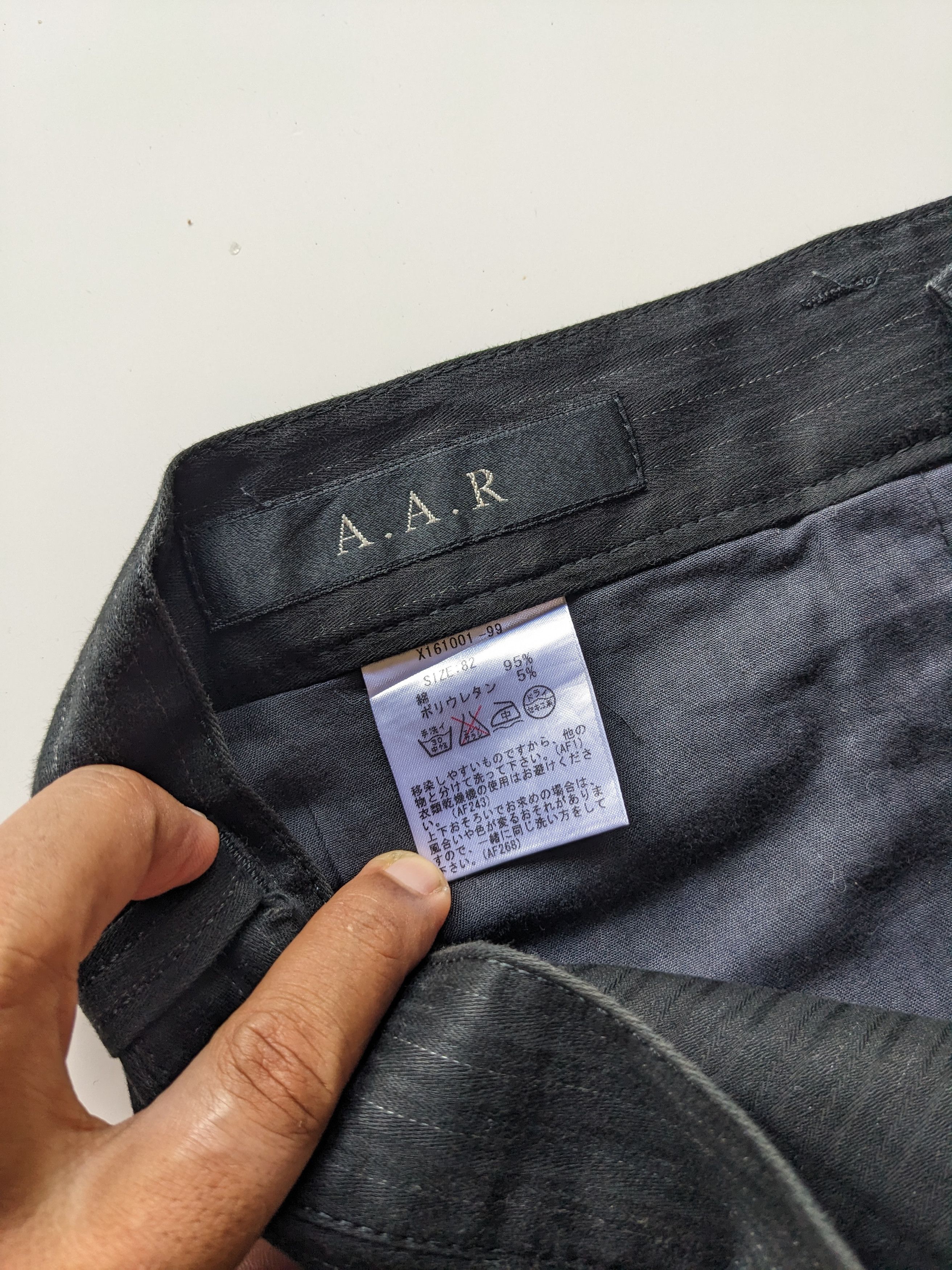Vintage × Yohji Yamamoto Vintage Yohji Yamamoto A.A.R pants Size US 32 / EU 48 - 4 Thumbnail