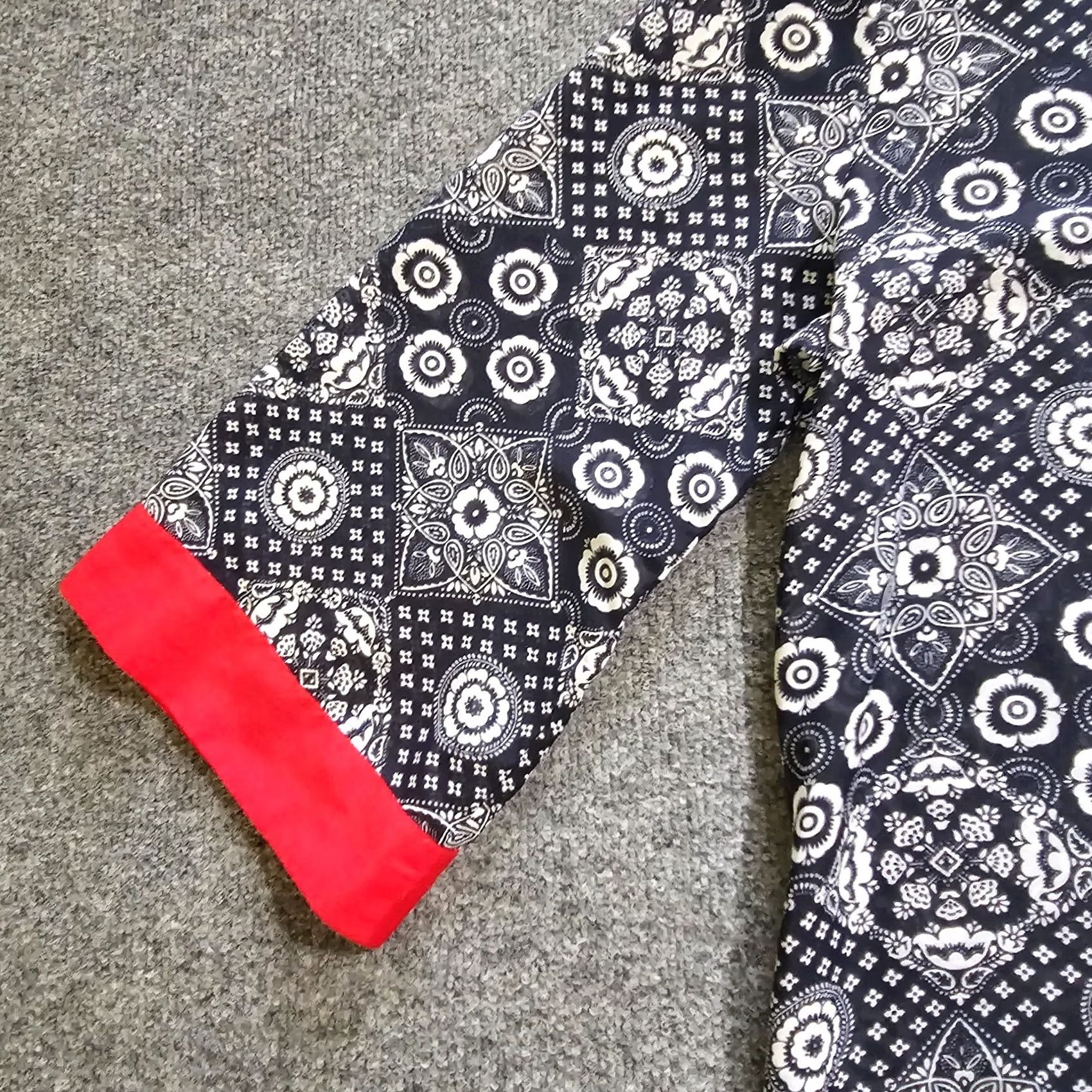 Talbots Talbots Tunic Blouse Women Medium Blue White Bandana Paisley Nautical Casual Career Size M / US 6-8 / IT 42-44 - 4 Thumbnail