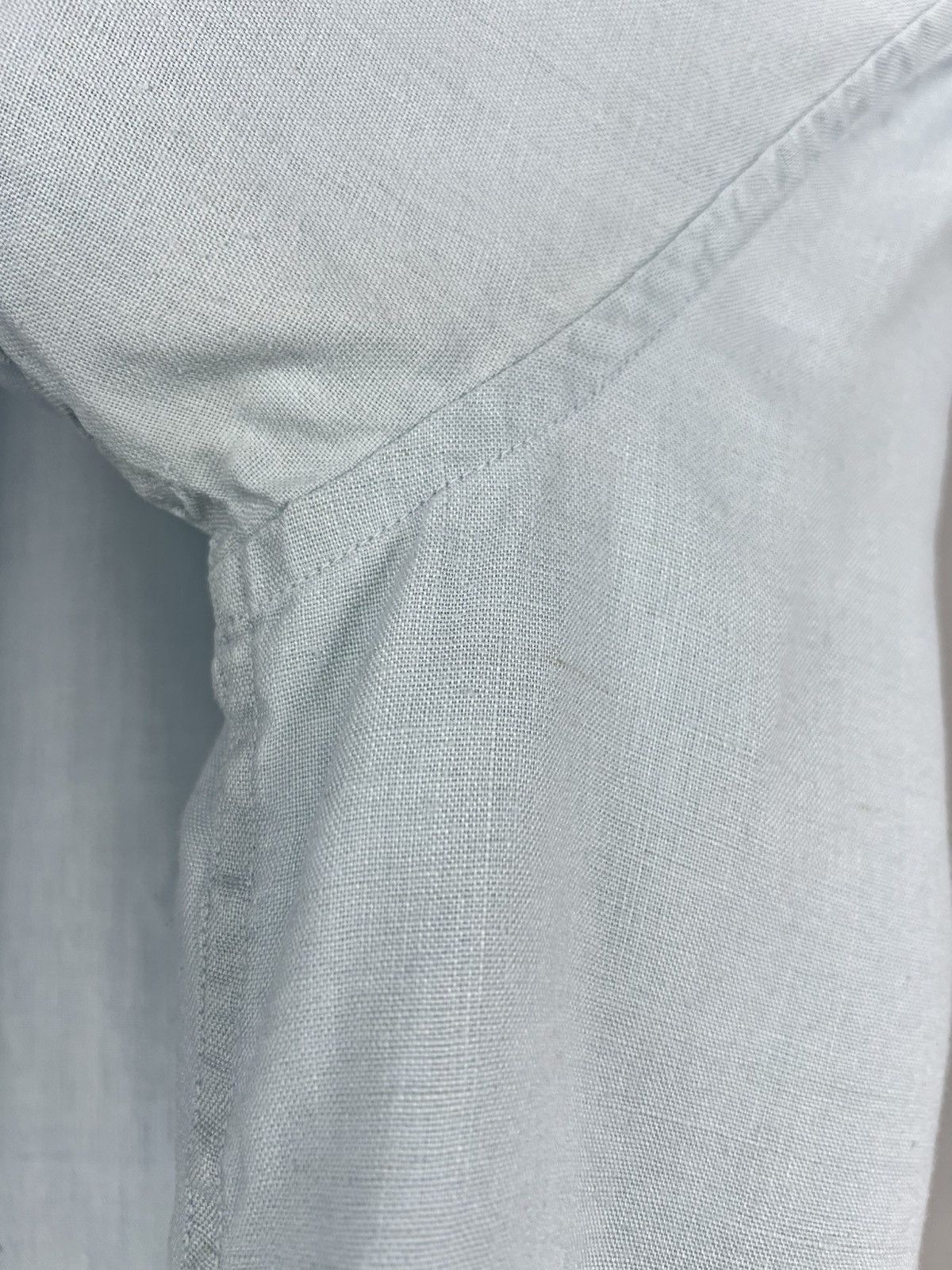 Gap × Vintage Gap Vintage Linen Blue Shirt Oversized Size US L / EU 52-54 / 3 - 11 Thumbnail