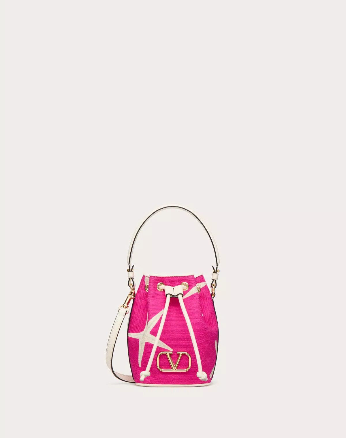Valentino o1s1wg110625 Size: OS/Escape Mini Bucket Bag in Pink Size ONE SIZE - 1 Thumbnail