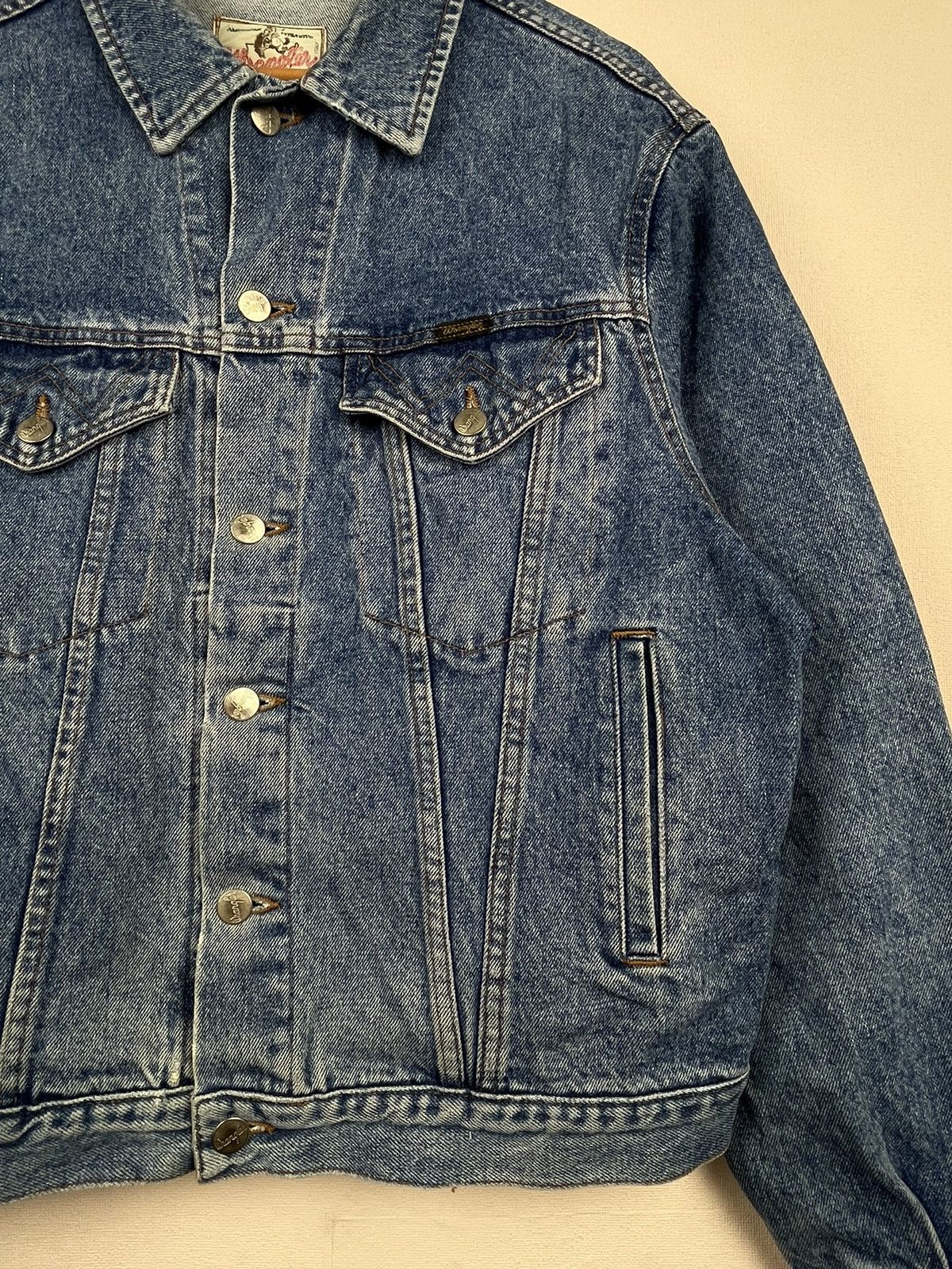 Lee vintage lee distressed denim cowboy jacket blue size m Size US M / EU 48-50 / 2 - 4 Thumbnail
