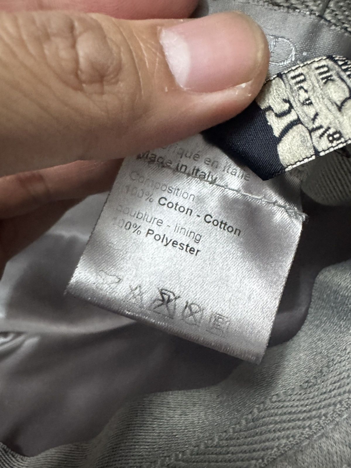 Dior DIOR COTTON BUCKET HAT SIZE 57cm Size ONE SIZE - 7 Thumbnail