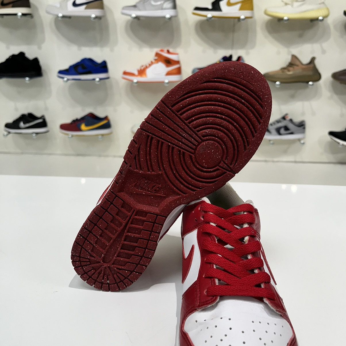 Nike Nike Dunk Low Next Nature White Gym Red Size US 8 / IT 38 - 11 Thumbnail