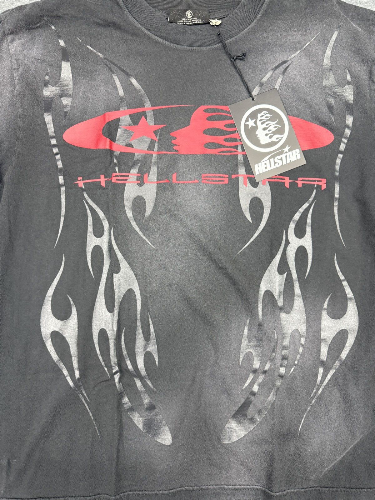 HELLSTAR Hellstar Sports Flame T-Shirt Size US L / EU 52-54 / 3 - 2 Thumbnail