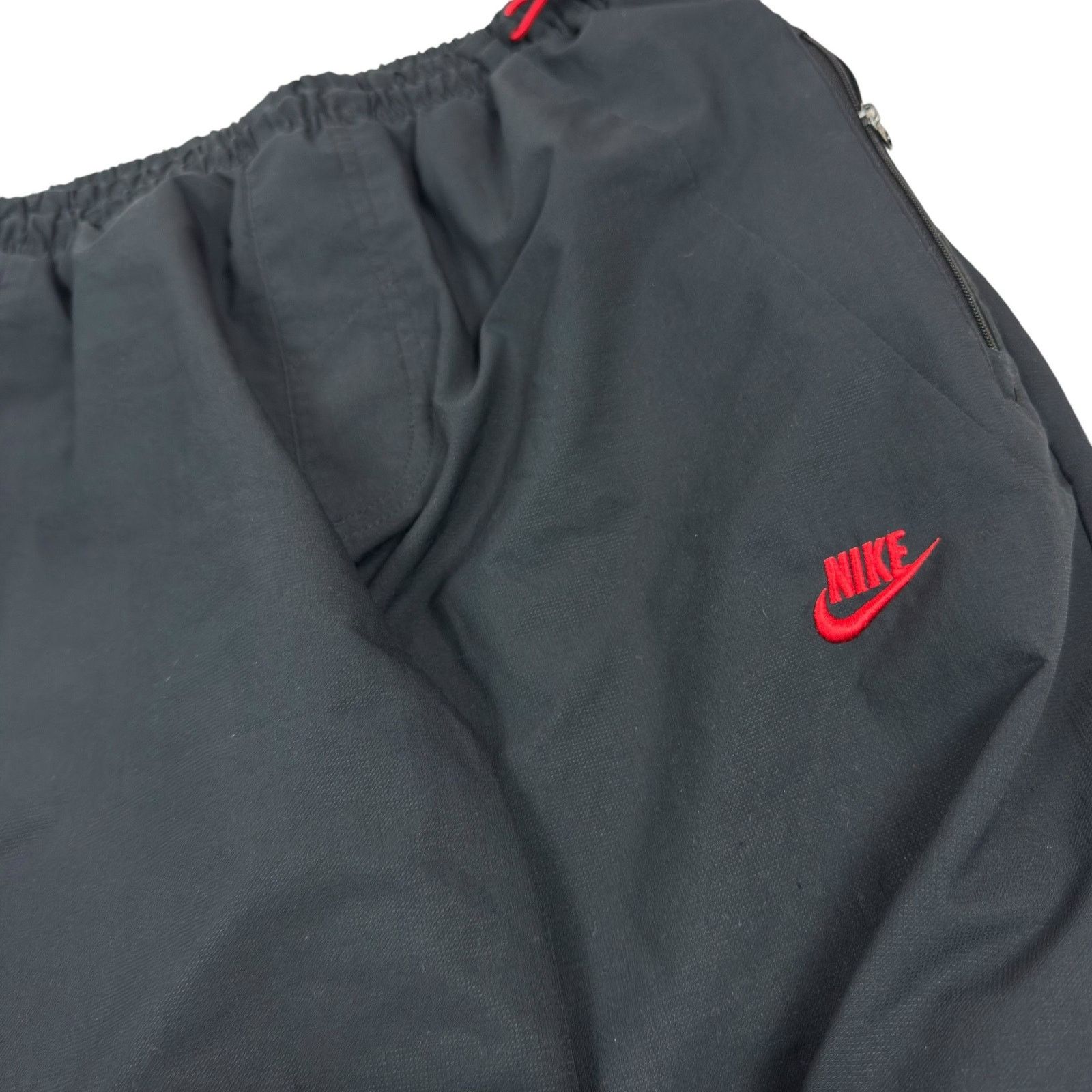 Nike Nike Men's Black Max LTD Swoosh Ankle Zip Track Pants Medium Size US 30 / EU 46 - 3 Thumbnail