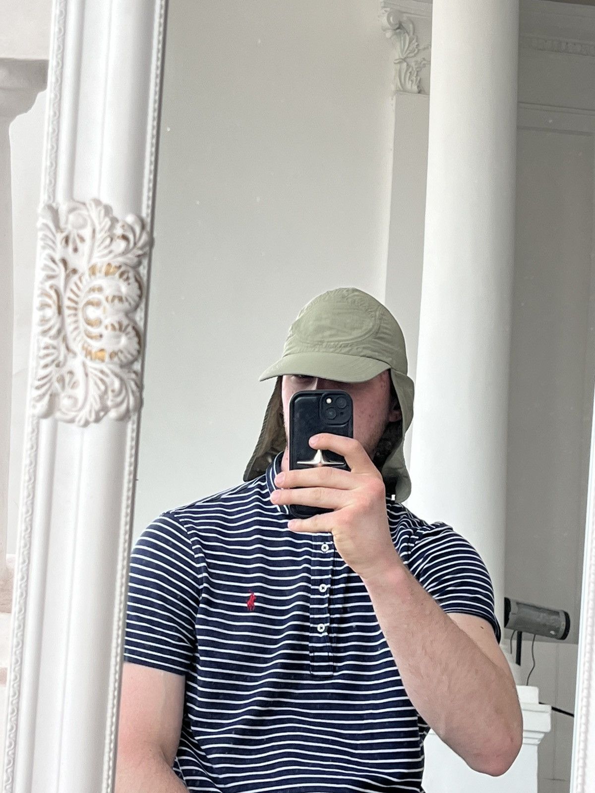 Patagonia Vintage Patagonia Solid Green Camouflage Baseball Cap hat Size ONE SIZE - 4 Thumbnail