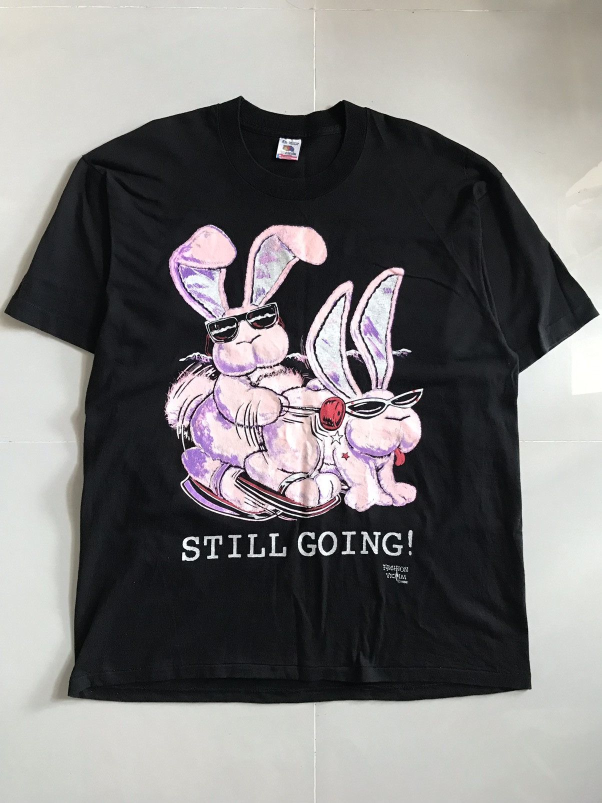 Band Tees Parody Energizer Rabbit Vintage Tee 90’s Size US XL / EU 56 / 4 - 1 Thumbnail