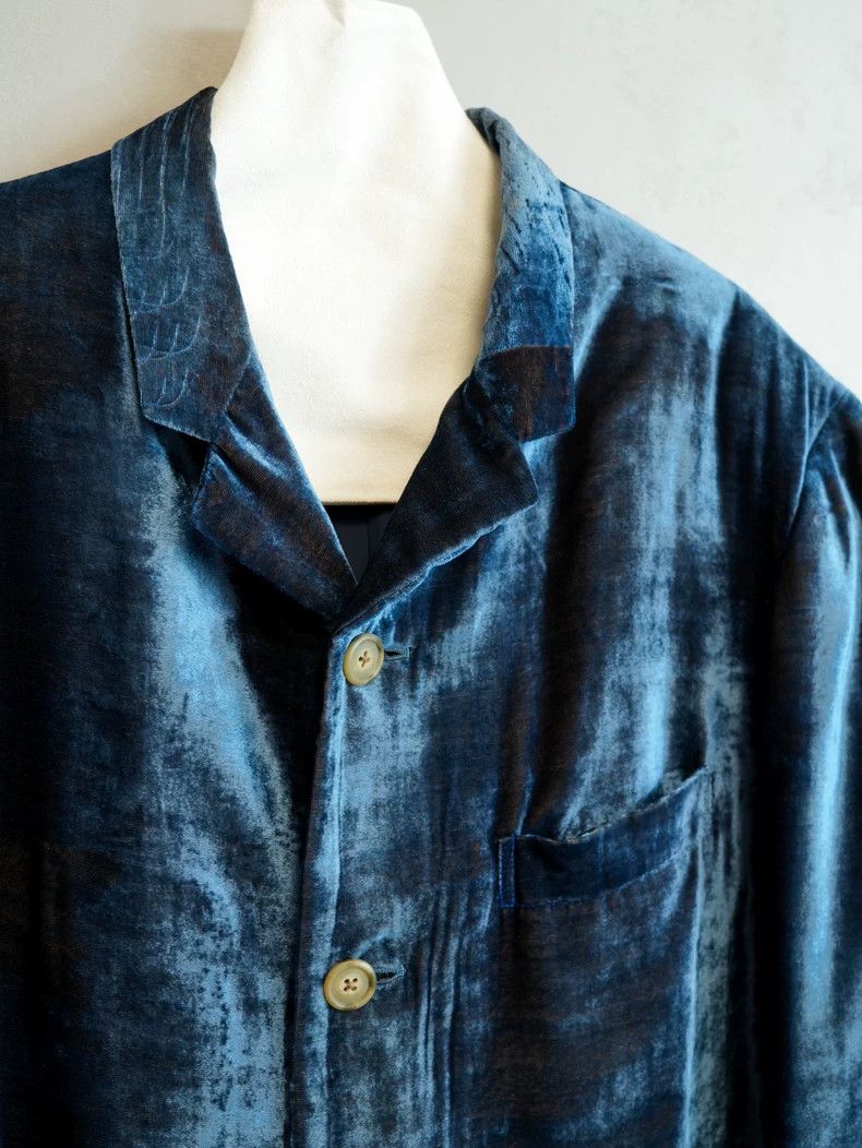 Yohji Yamamoto yohji yamamoto92SS Show Velvet Jacket 2503-Nextarrow Size US S / EU 44-46 / 1 - 3 Thumbnail