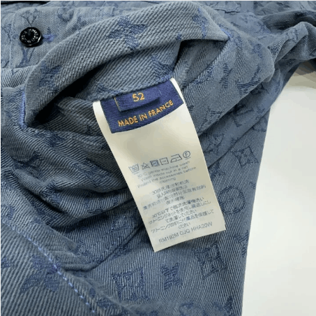 Louis Vuitton Louis Vuitton Monogram Jacquard Denim Jacket Size US L / EU 52-54 / 3 - 6 Thumbnail
