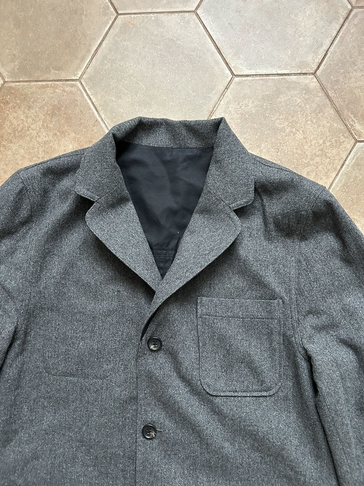 Alfred Dunhill × Designer DUNHILL Cashmere Silk WOOL Made In Japan Blazer Jacket Size US L / EU 52-54 / 3 - 4 Thumbnail