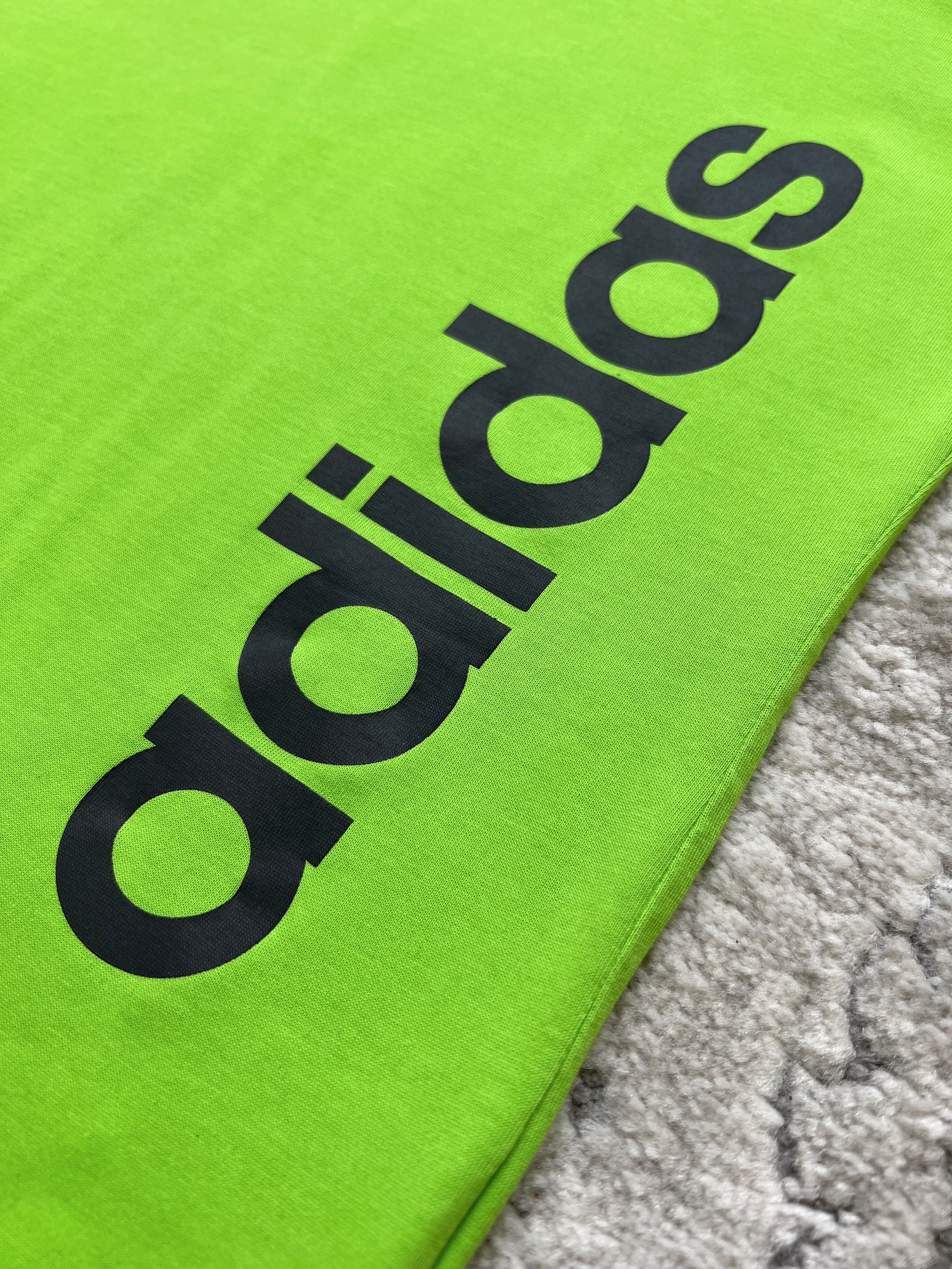 Adidas Adidas Climalite Cotton Lime Green T-Shirt Size US S / EU 44-46 / 1 - 2 Thumbnail