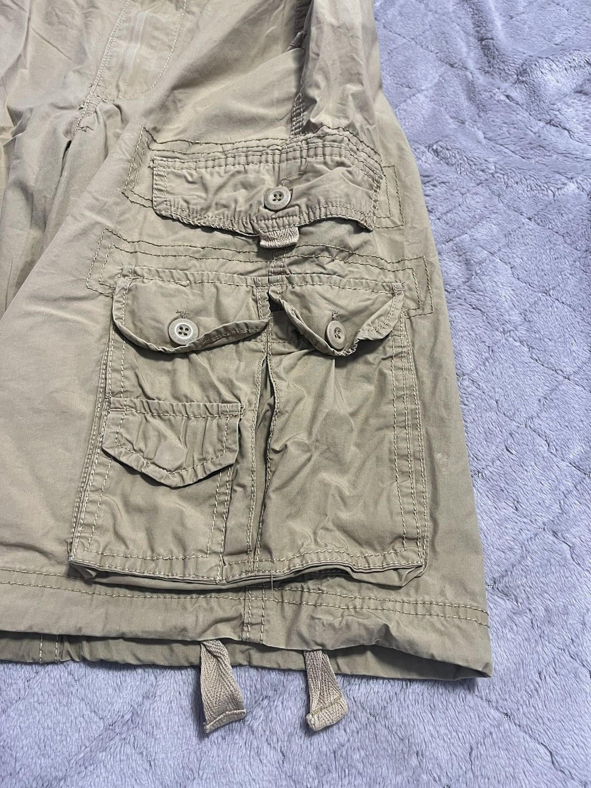 Ecko Unltd. × Vintage 💥CRAZY Y2K CARGO ECKO UNLTD SHORTS Size US 32 / EU 48 - 3 Thumbnail