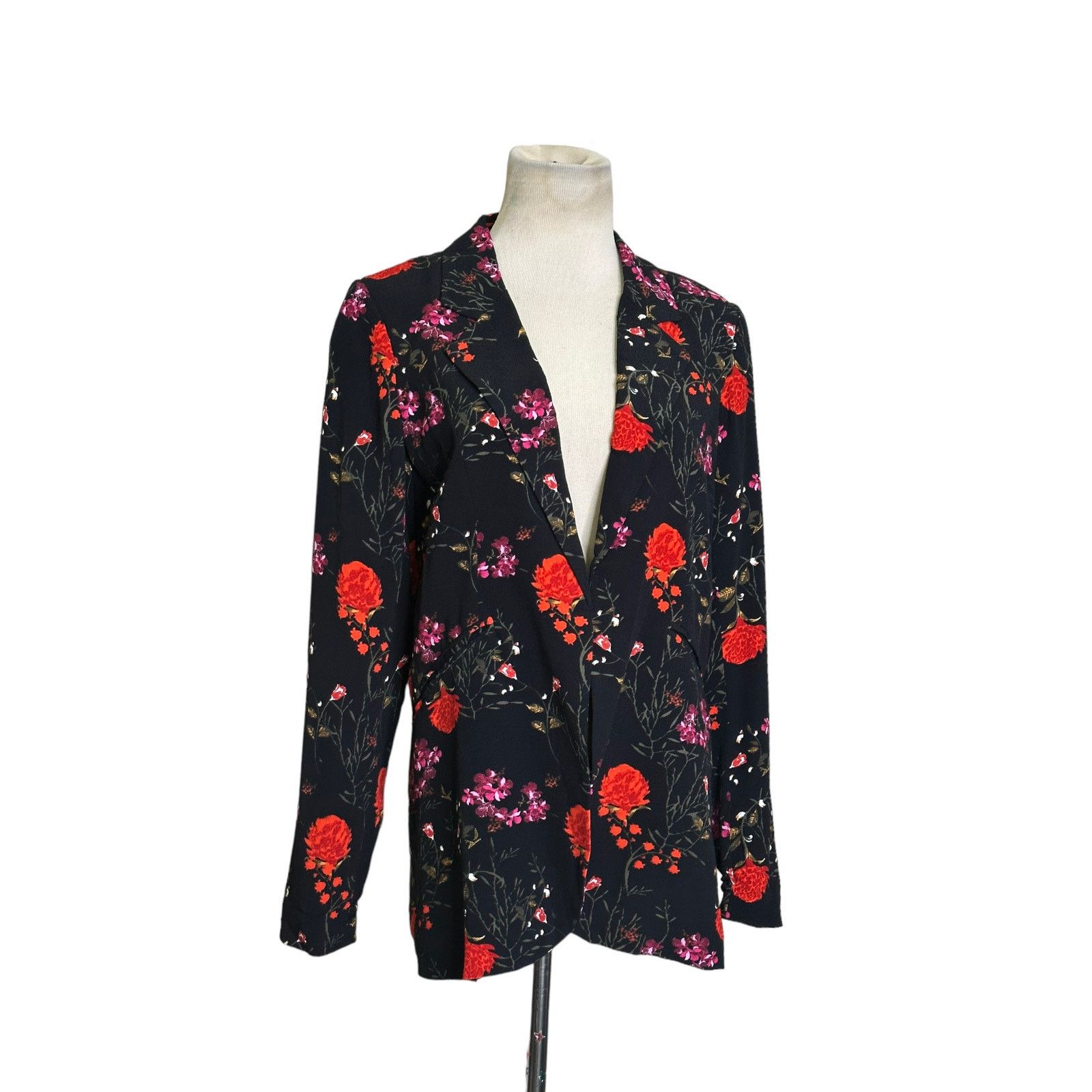 Cynthia Rowley Cynthia Rowley floral long sleeves blazer jacket size XS Size XS / US 0-2 / IT 36-38 - 8 Thumbnail
