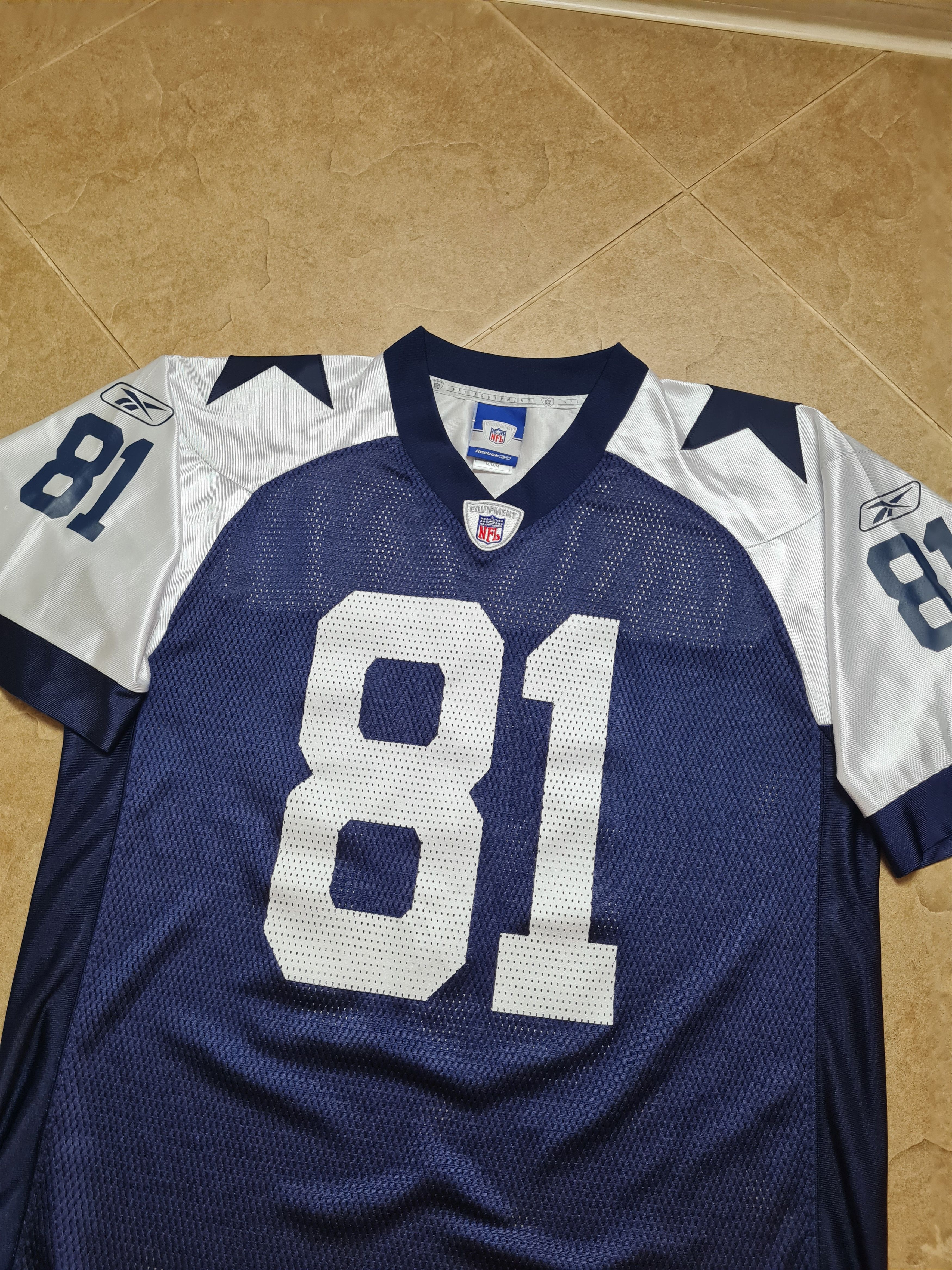 Reebok Terrel Owens Dallas Cowboys #81Reebok NFL On Field Apparel Size US M / EU 48-50 / 2 - 11 Thumbnail