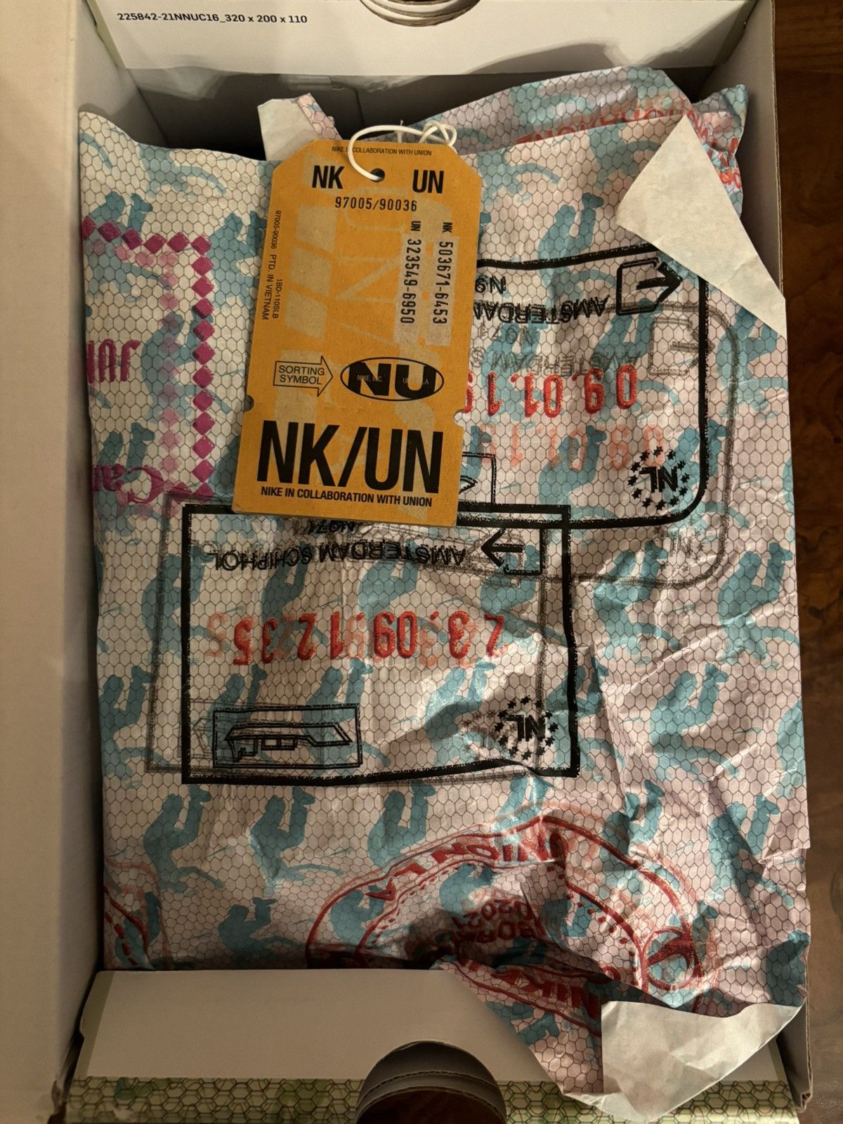 Nike × Union LA Union LA x Dunk Low ‘Passport Pack - Argon’ Size US 7.5 / EU 40-41 - 8 Thumbnail
