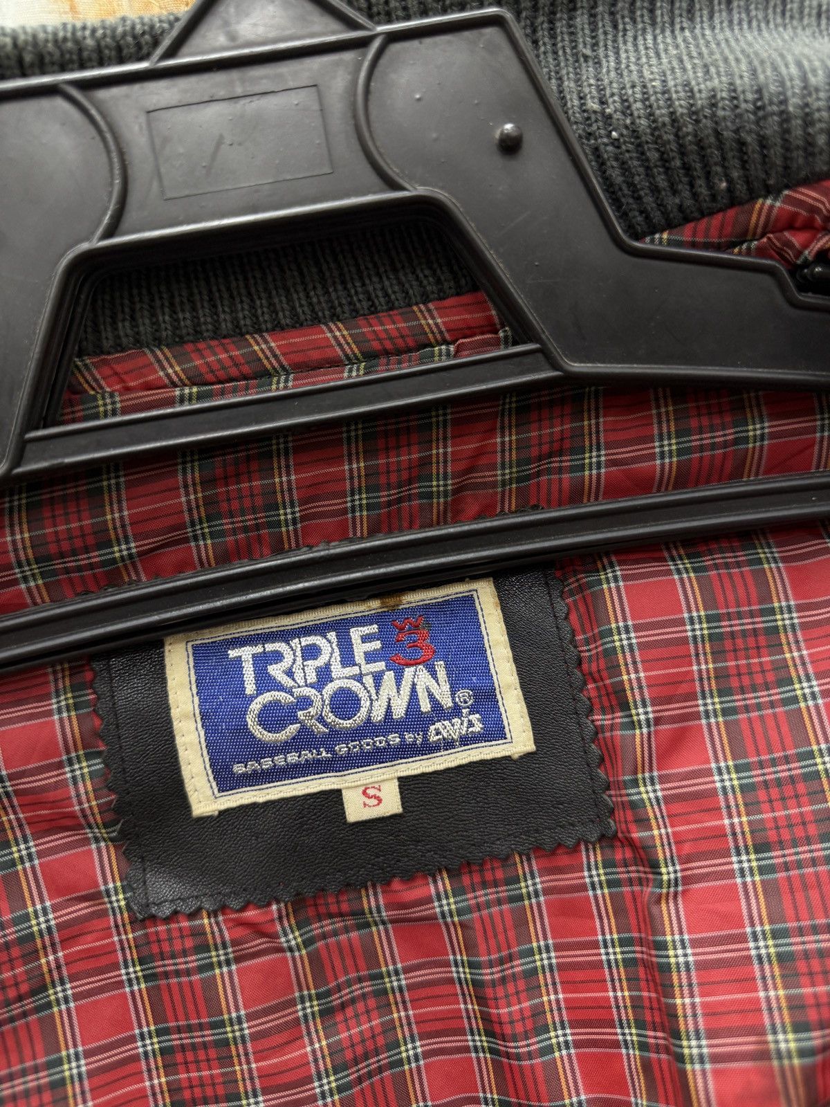 Japanese Brand 🔥🔥🔥STEALS VINTAGE TRIPLE CROWN VARSITY JACKET Size US S / EU 44-46 / 1 - 8 Thumbnail