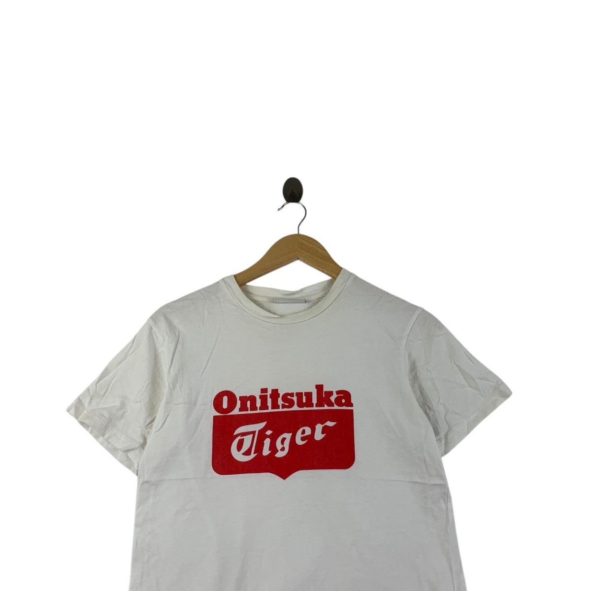 Onitsuka Tiger ONITSUKA TIGER JAPAN 2018 Spring Summer Box Logo Tee Shirt Size S / US 4 / IT 40 - 2 Thumbnail