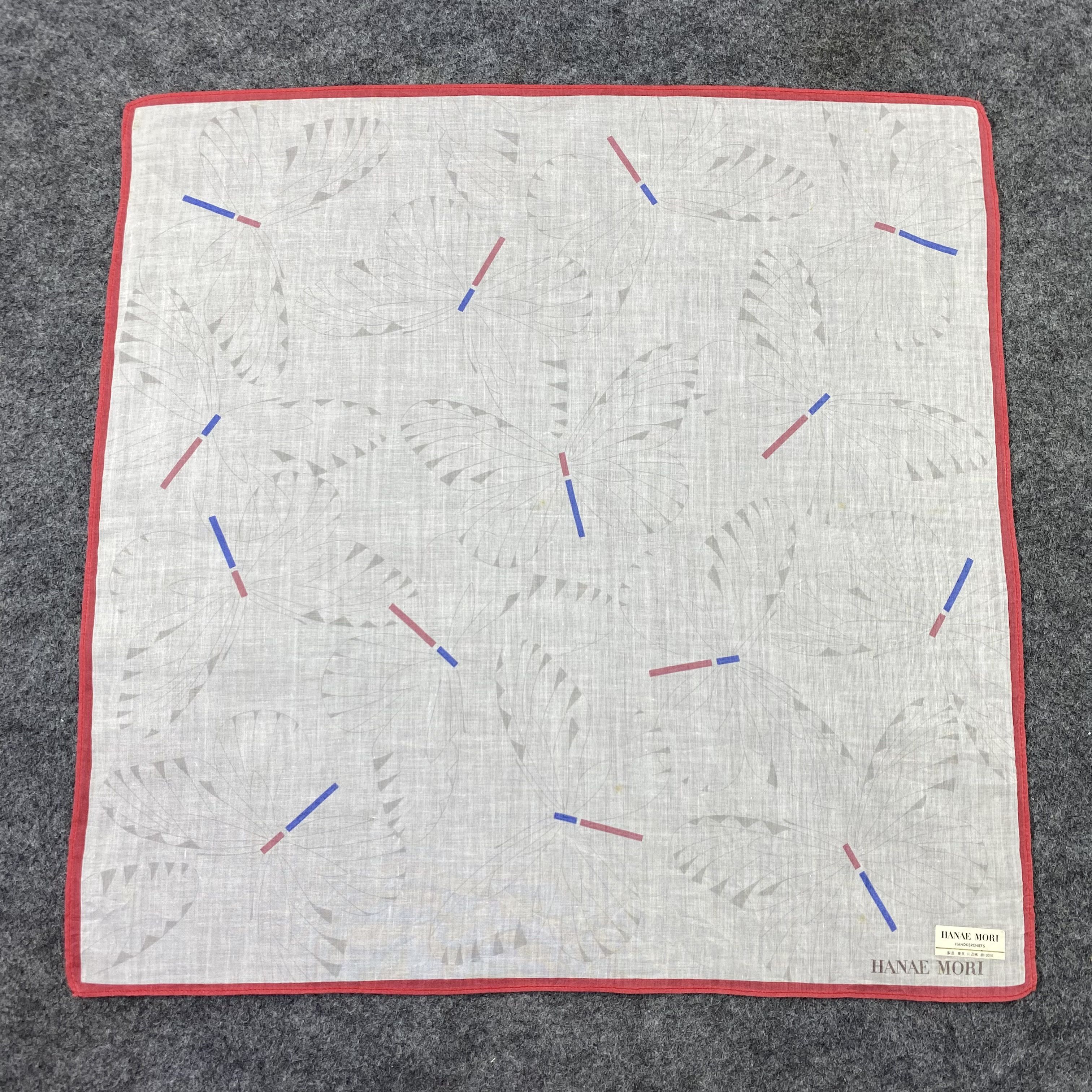 Hanae Mori Hanae Mori Handkerchief / Bandana / Neckerchief-B793 Size ONE SIZE - 3 Thumbnail