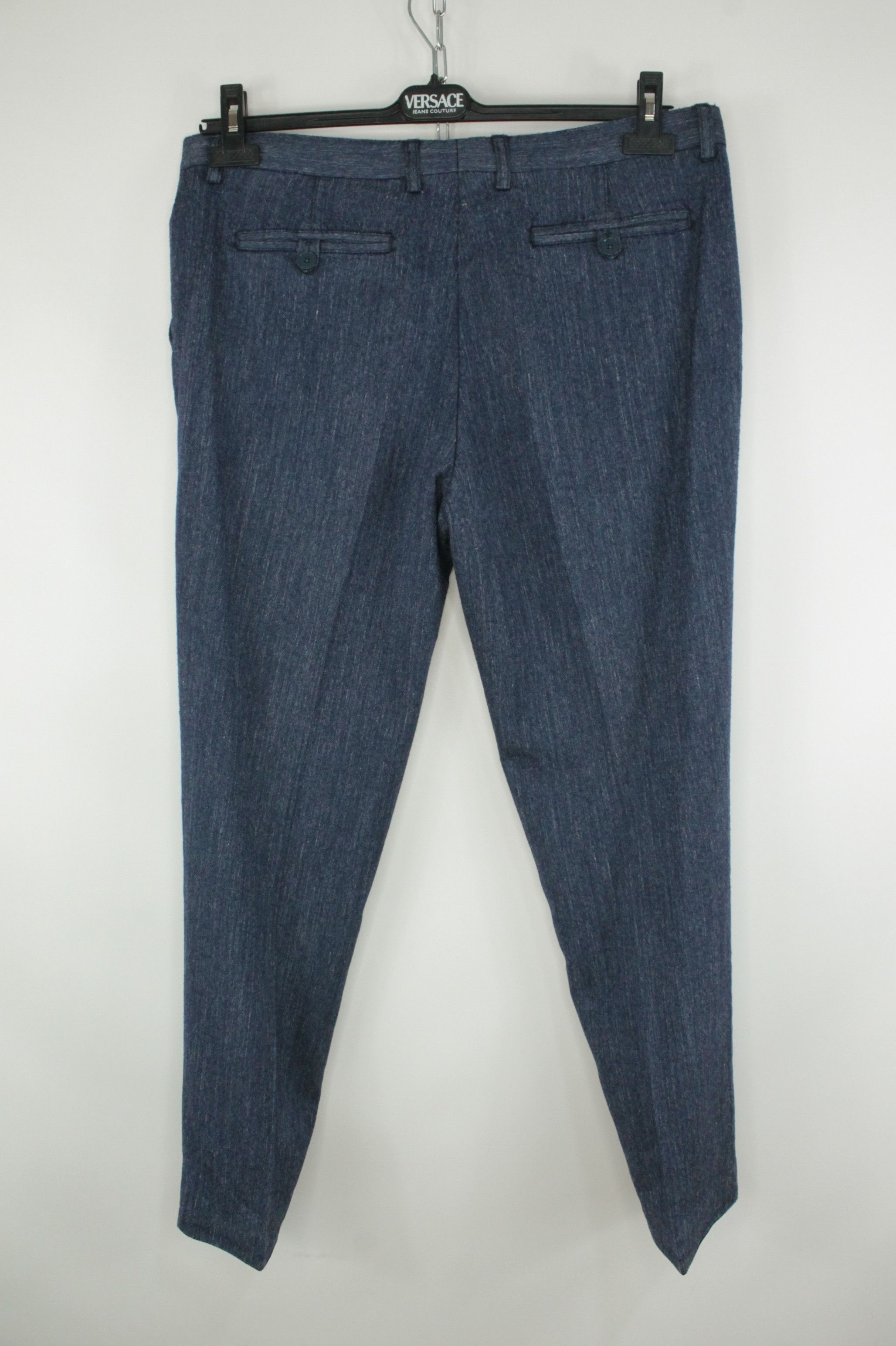 Etro Etro Tailored Wool Silk Linen Slim Fit Trousers Pants Size US 38 / EU 54 - 5 Thumbnail
