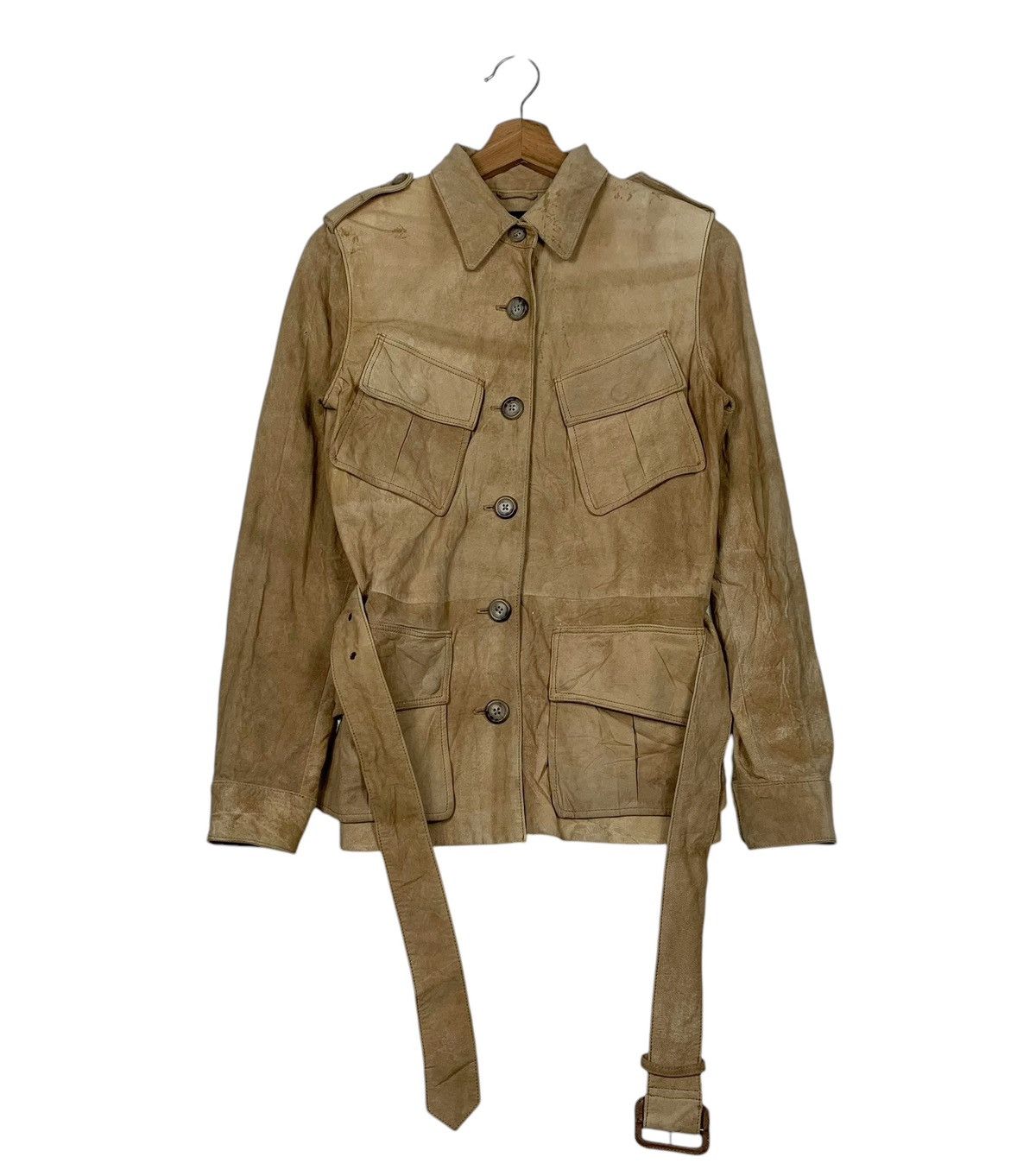 Ralph Lauren Ralph Lauren Suede Leather Jacket Size M / US 6-8 / IT 42-44 - 1 Thumbnail
