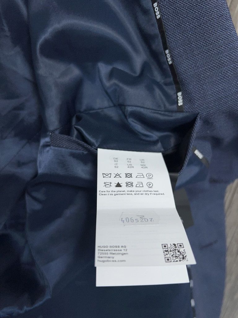 Hugo Boss H Jasper MM 2 Piece Jacket Blazer Trousers Pants Size 42 52 Size 42R - 11 Thumbnail