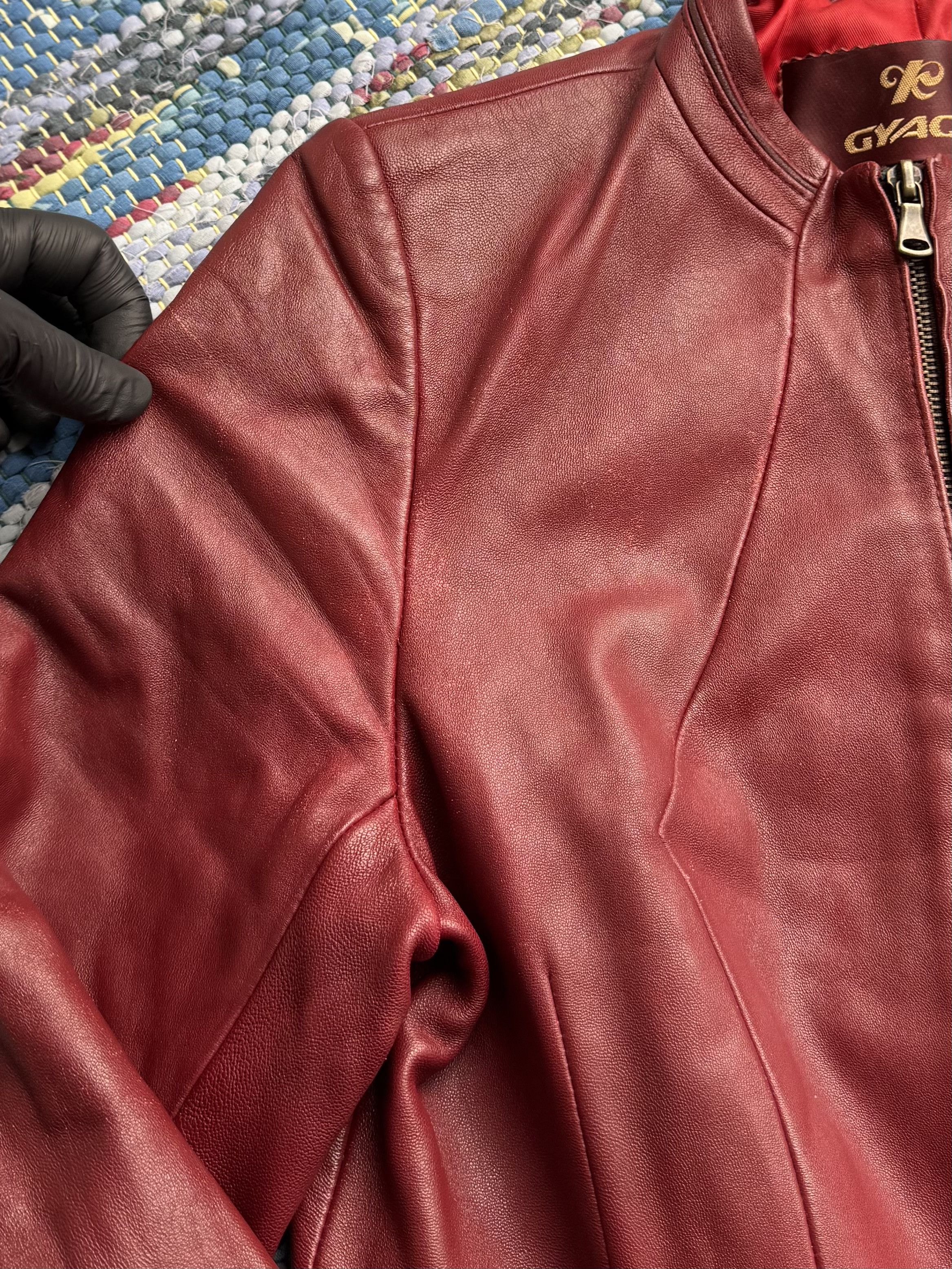 Vintage Vintage Genuine Leather Moto Jacket Zip Front Fitted Coat Size M / US 6-8 / IT 42-44 - 9 Thumbnail