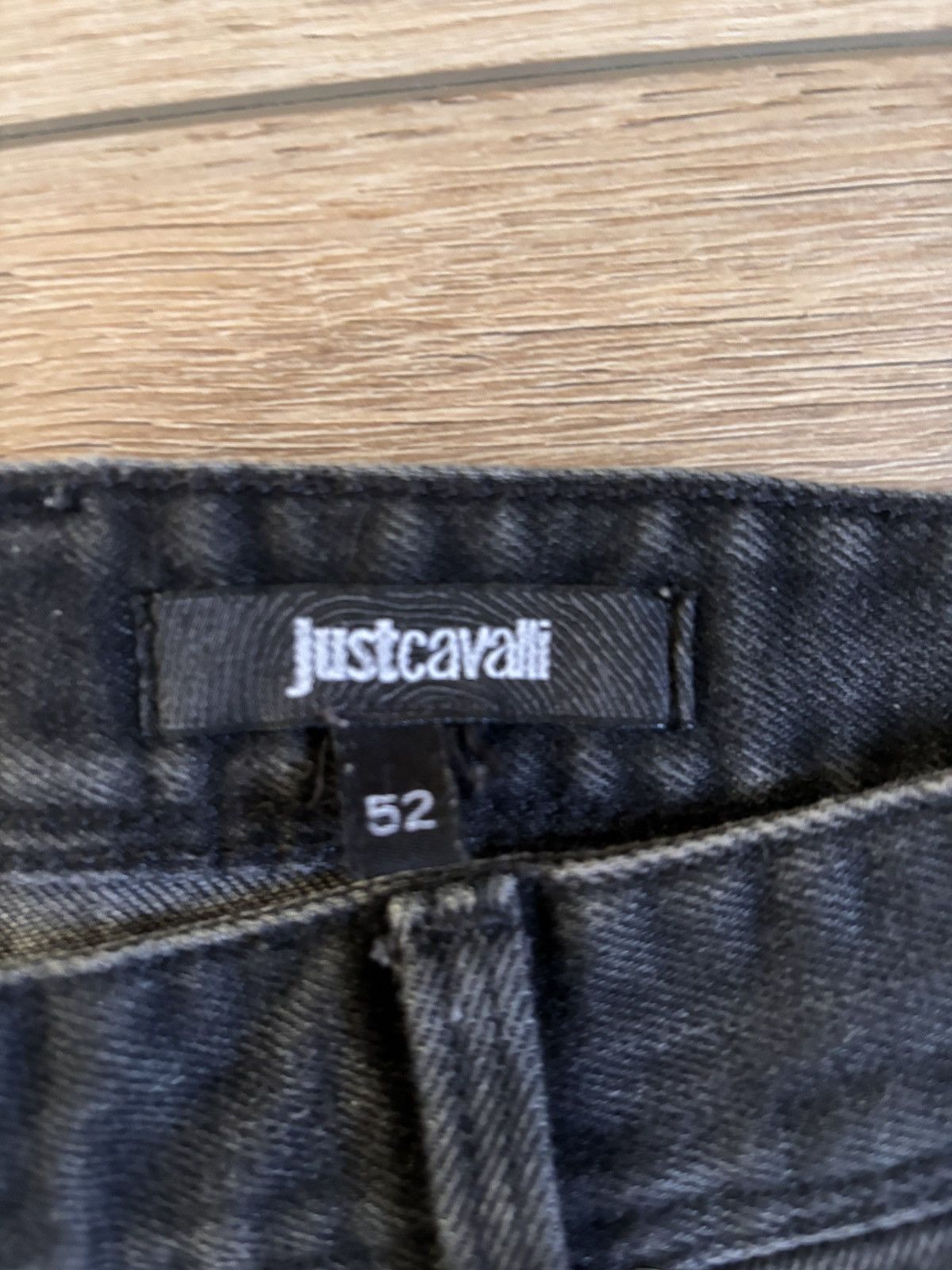 Just Cavalli Just Cavalli Men’s Designer Distressed Denim Jeans Size 52 Size US 35 - 4 Thumbnail