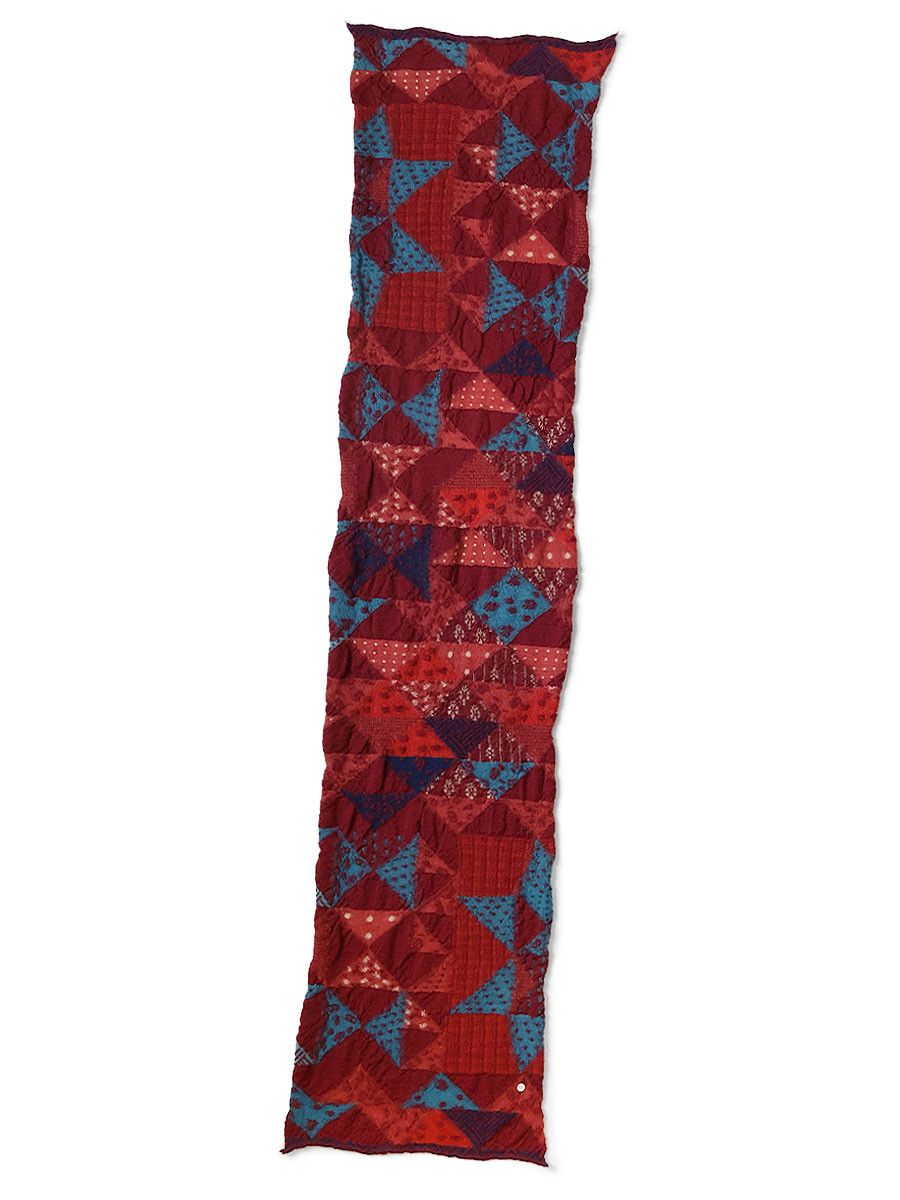 Kapital Kapital wool Indigo-dyed HAPPY Scarf Size ONE SIZE - 2 Thumbnail