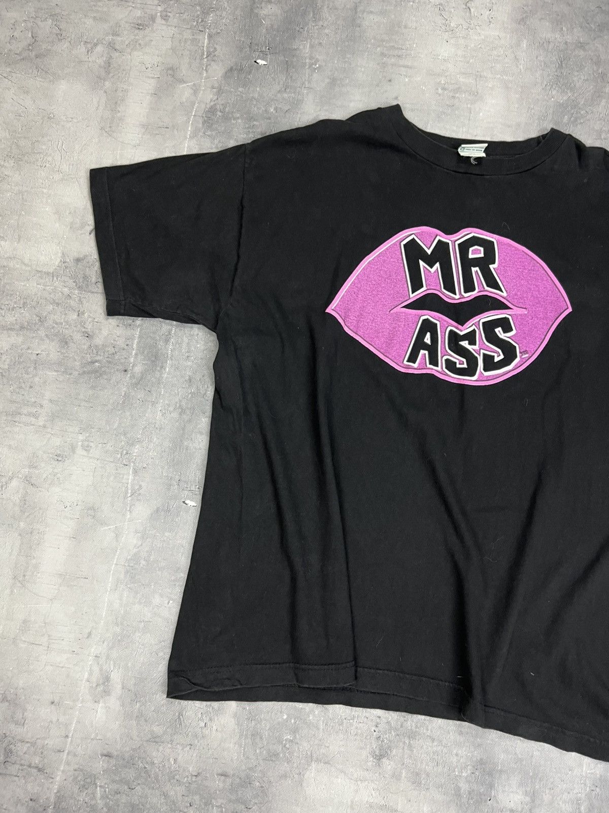 Vintage × WWE × WWF 1996 Mr. Ass Check Out My Ass WWF Shirt Size US L / EU 52-54 / 3 - 4 Thumbnail