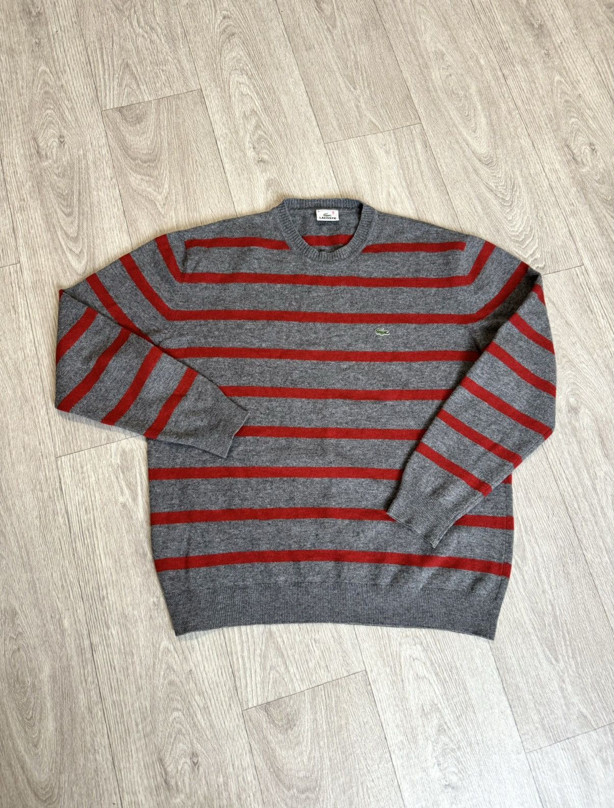 Lacoste 🔷Vintage Lacoste Wool Sweater🔷 Size US XL / EU 56 / 4 - 1 Thumbnail