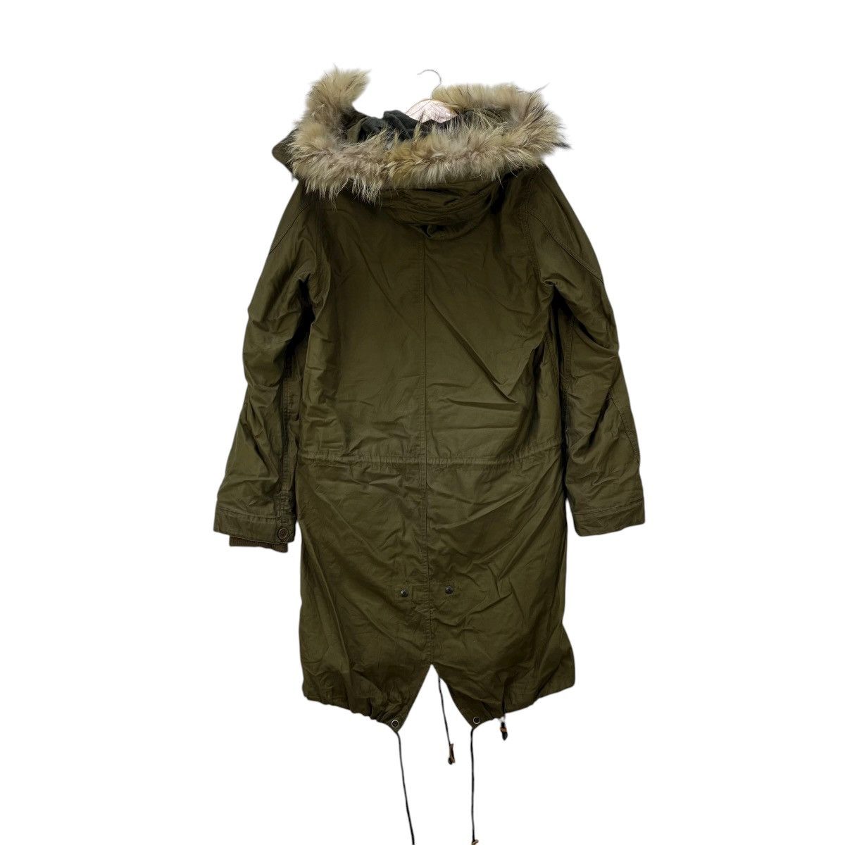 Japanese Brand 💥Japanese Brand Giacometti Faux Fur Hooded Parka Fishtail Size M / US 6-8 / IT 42-44 - 2 Thumbnail