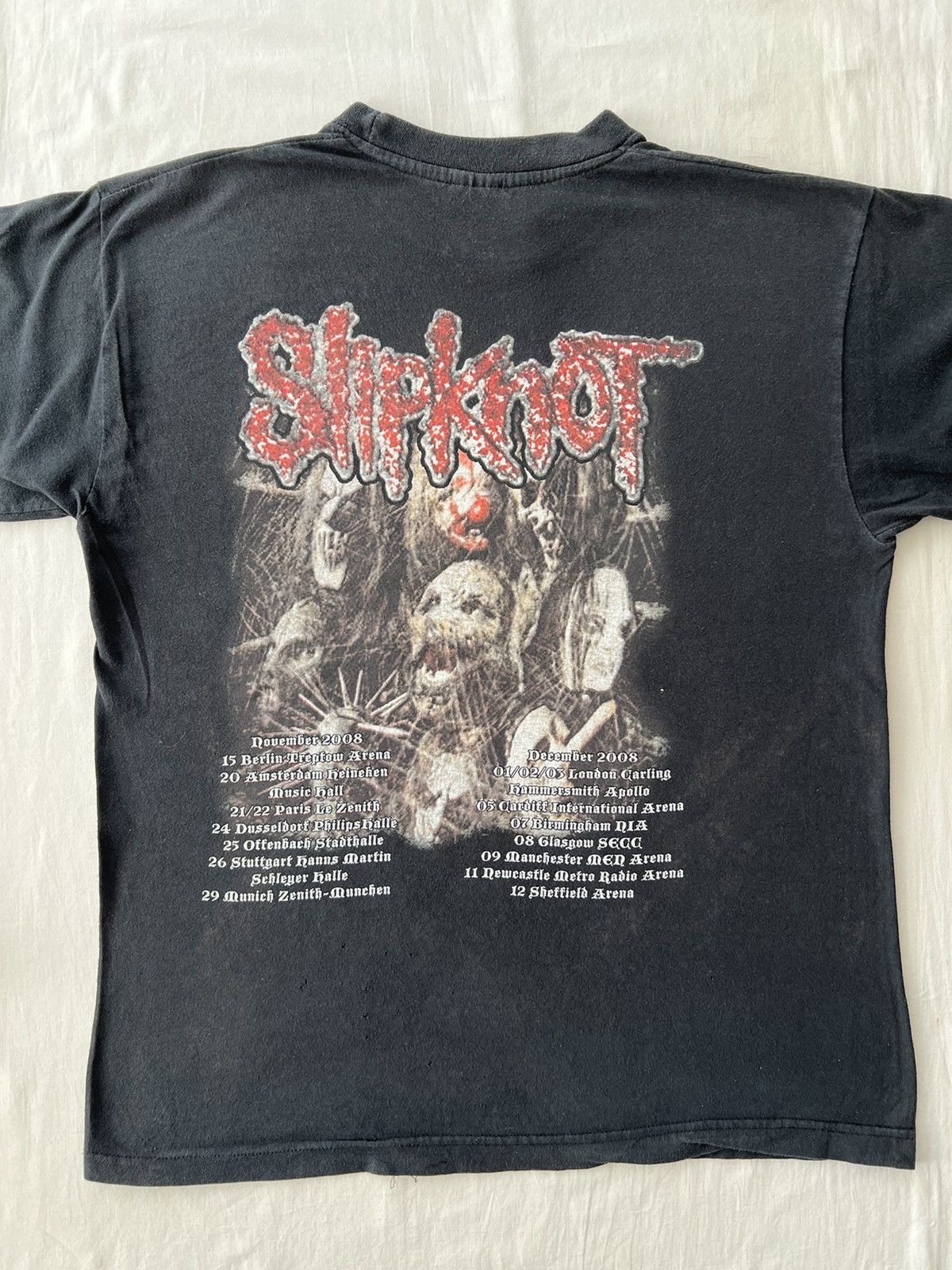 Band Tees Vintage 2008 Slipknot All Hope Is Gone Nu Metal Band T-shirt Size US M / EU 48-50 / 2 - 17 Thumbnail