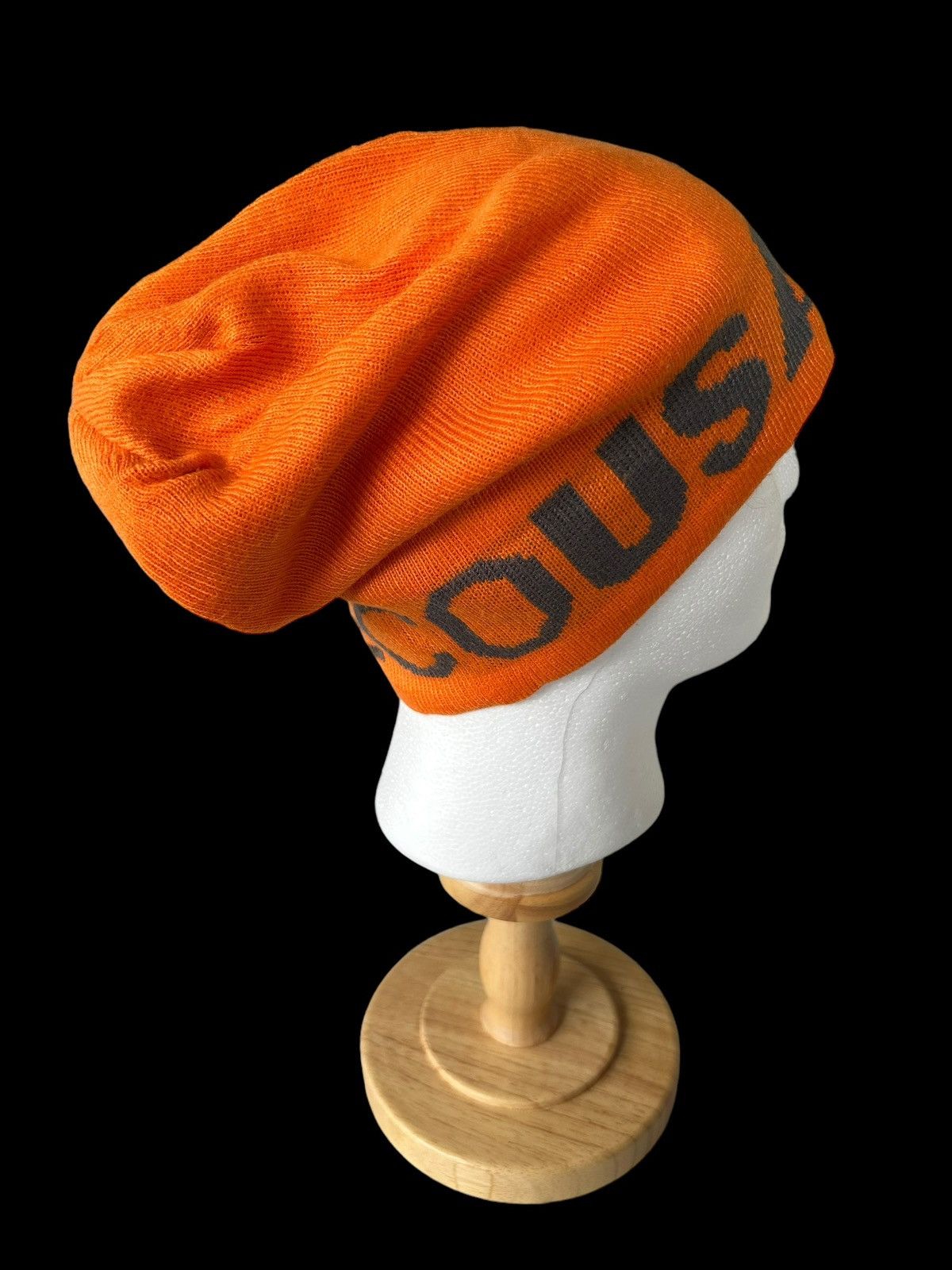 Japanese Brand × Vintage DcShoe Usa Big Logo Orange Beanie Hats snowcap Size ONE SIZE - 3 Thumbnail