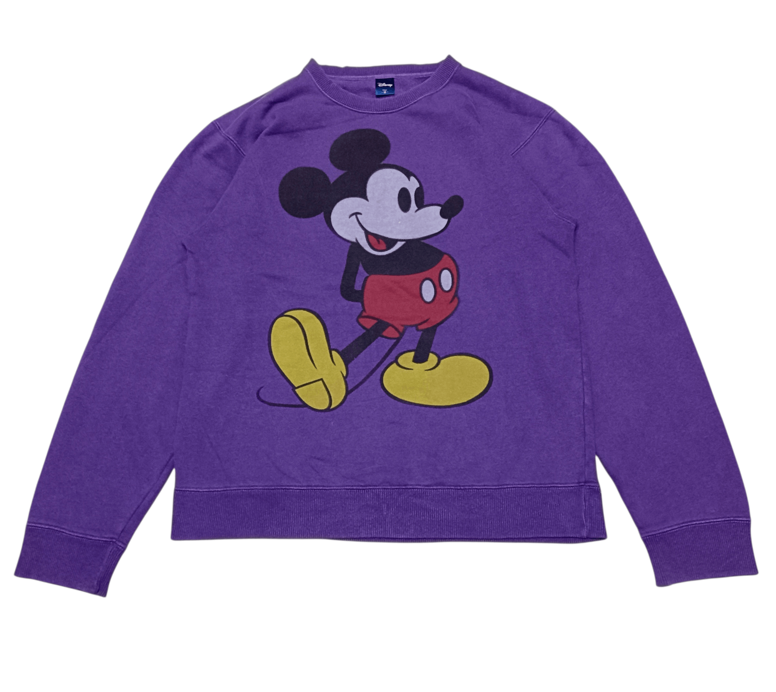 Mickey Mouse Rare Mickey Mouse Yellow Shoes Sweatshirt Size US M / EU 48-50 / 2 - 1 Thumbnail